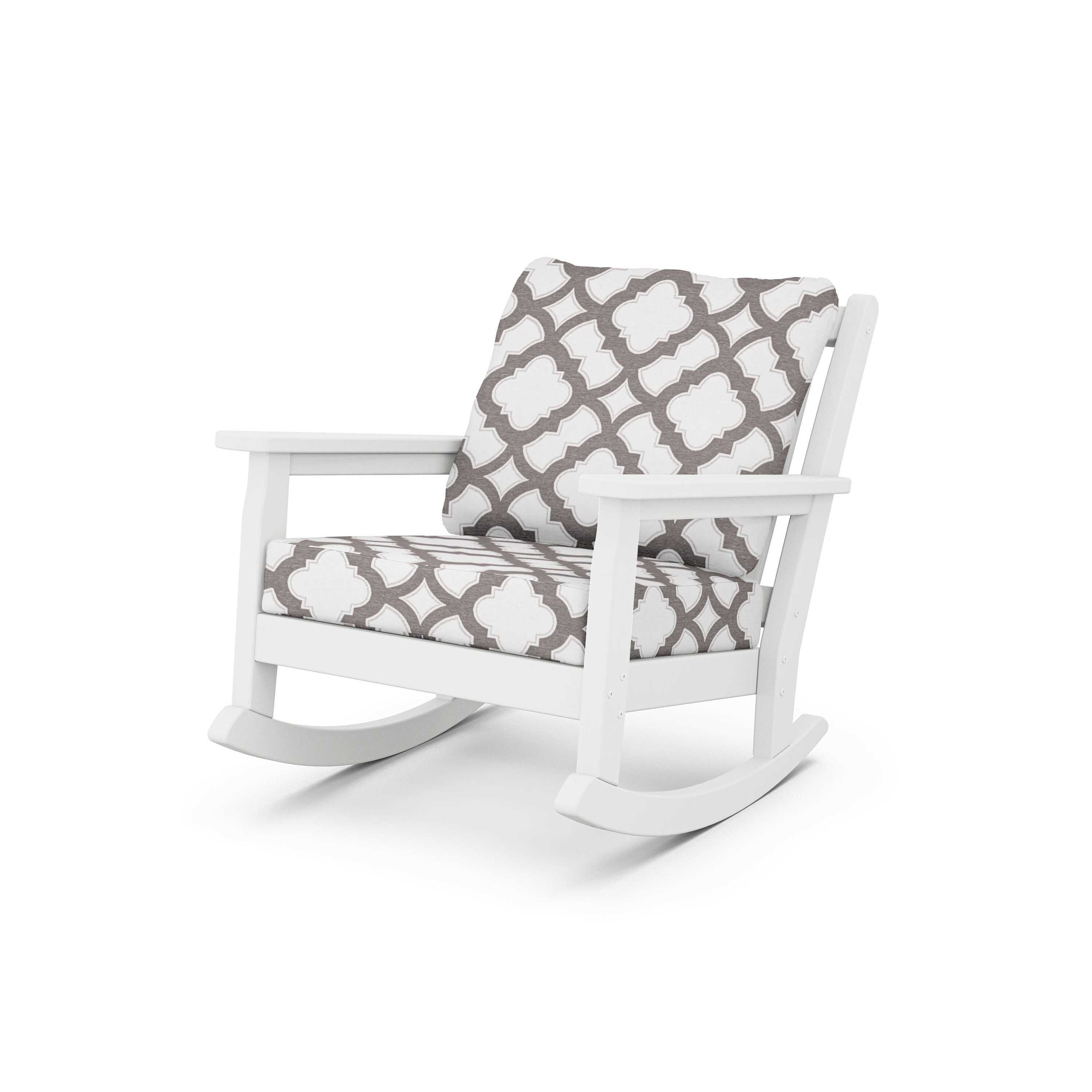 Chippendale Deep Seating Rocking Chair