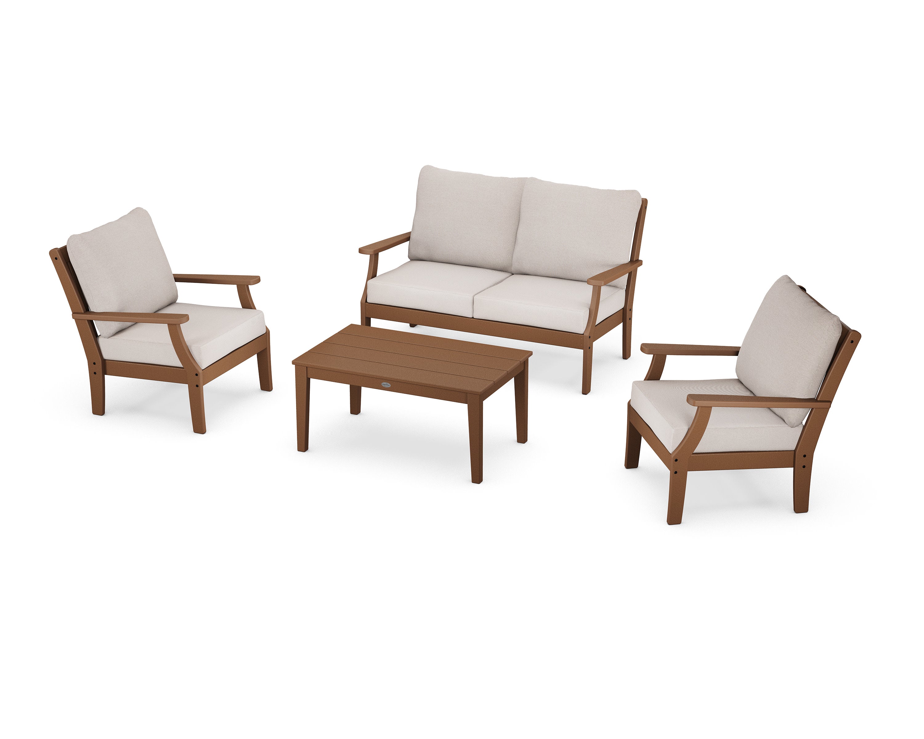 Braxton 4-Piece Deep Seating Chair Set