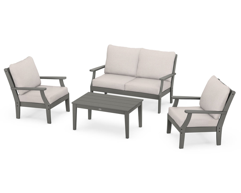 Braxton 4-Piece Deep Seating Chair Set