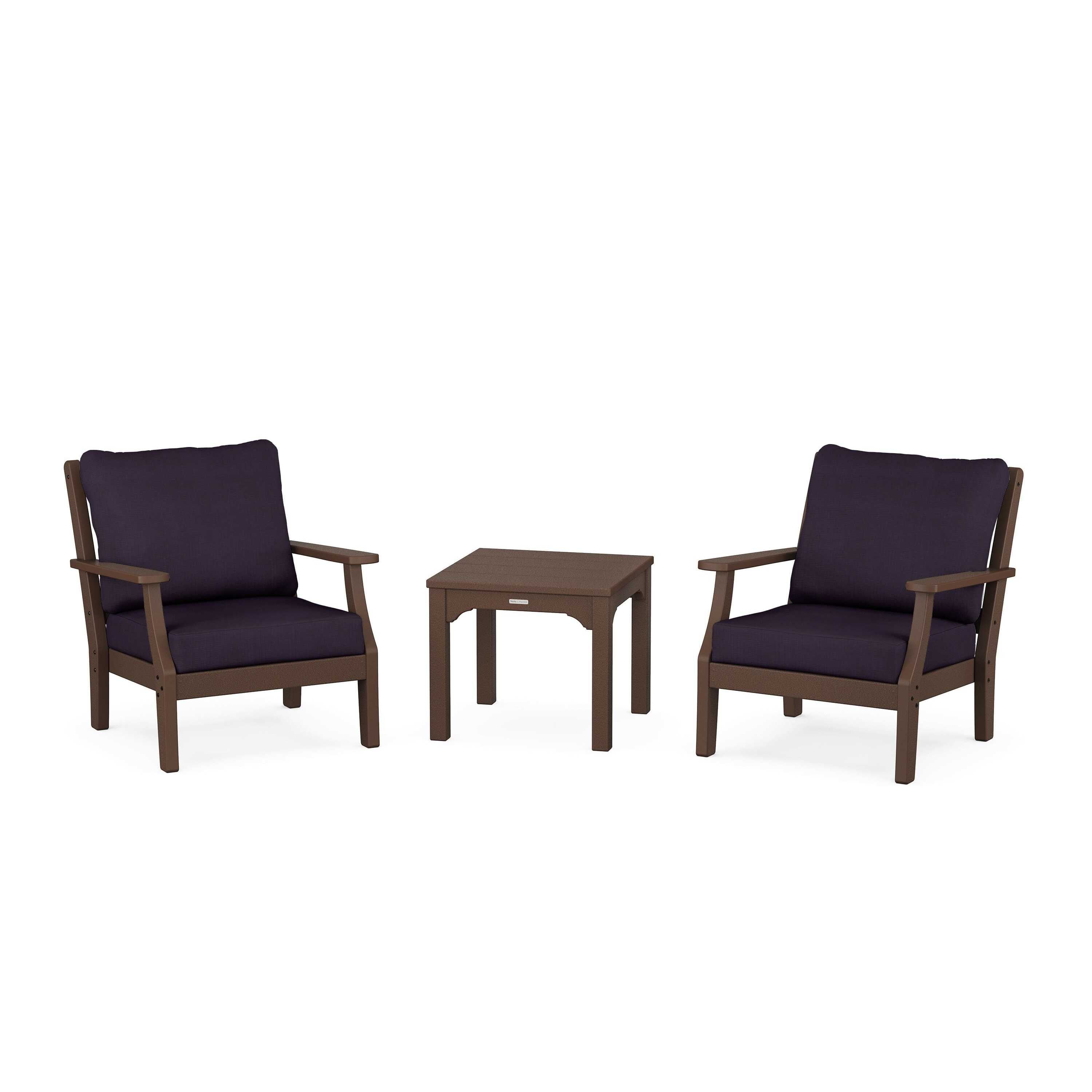 Chinoiserie 3-Piece Deep Seating Set
