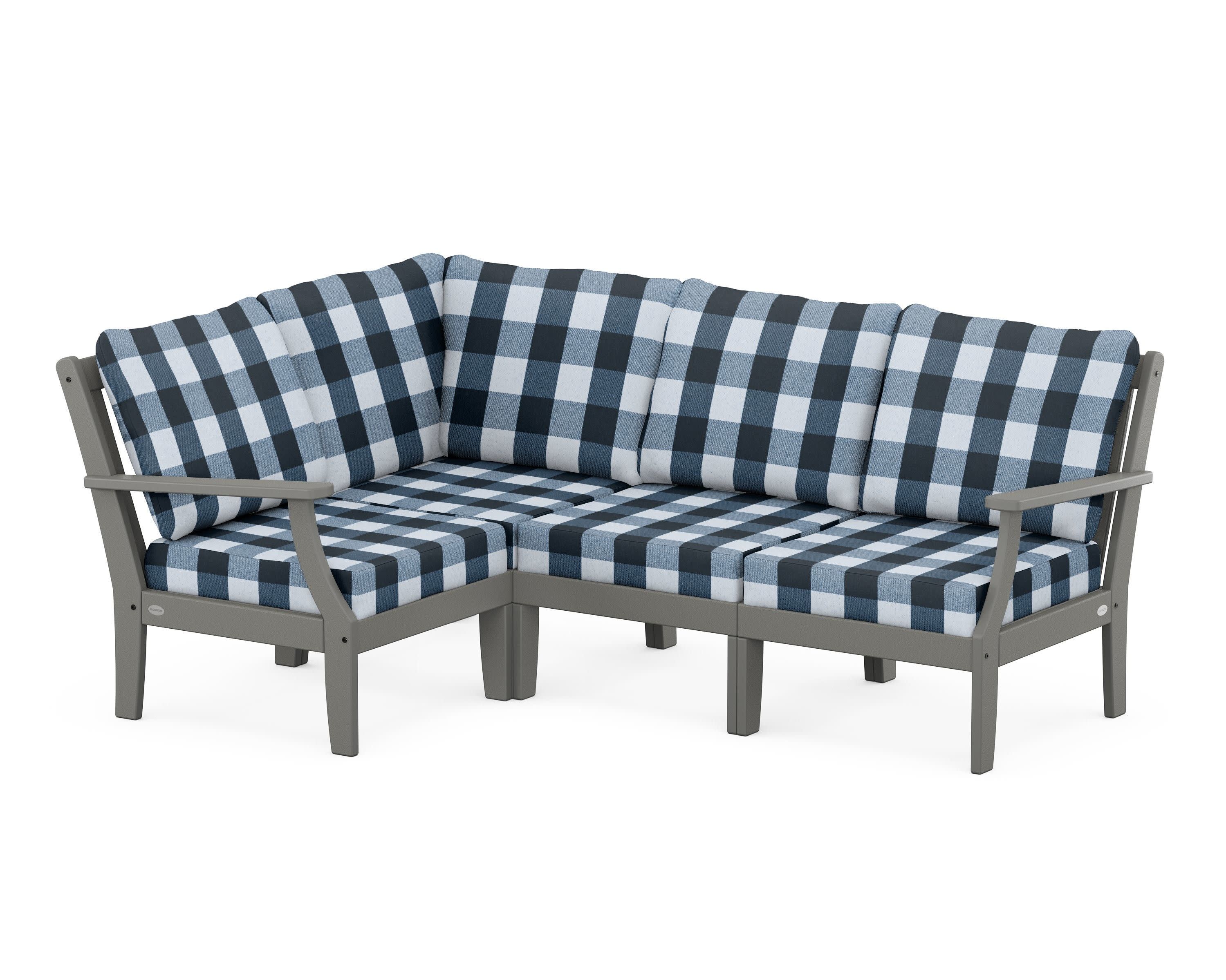 Braxton Modular 4-Piece Deep Seating Set