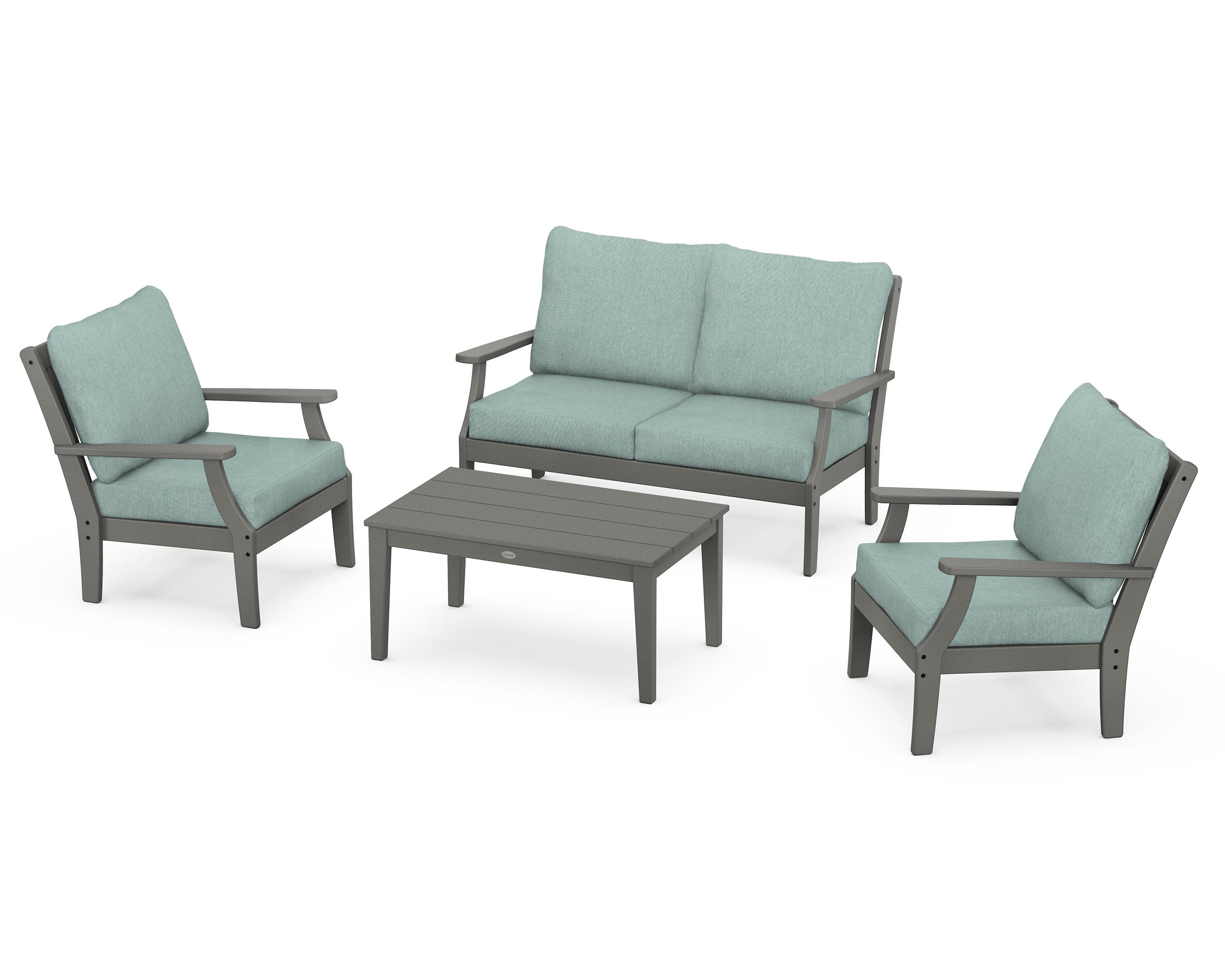 Braxton 4-Piece Deep Seating Chair Set