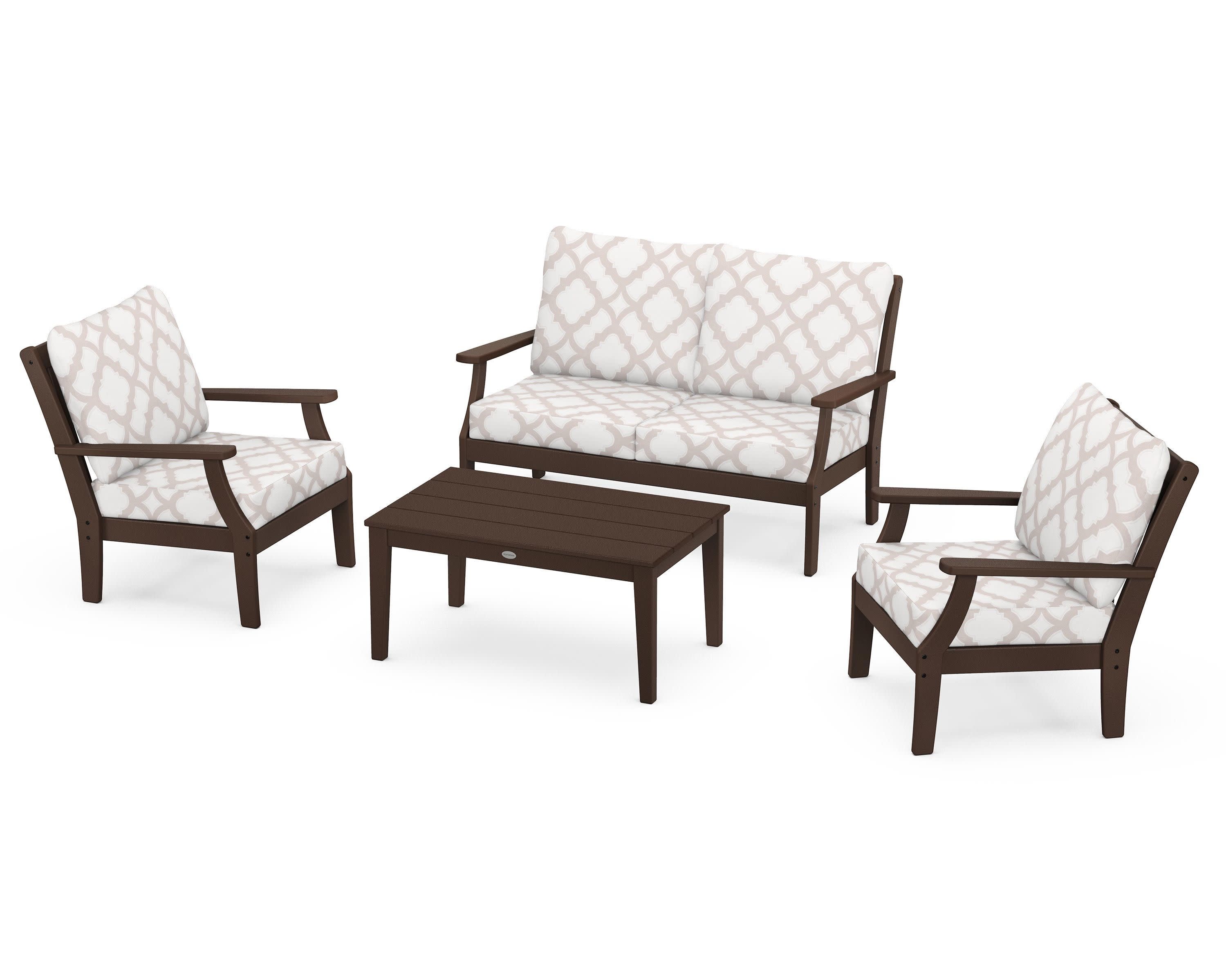 Braxton 4-Piece Deep Seating Chair Set