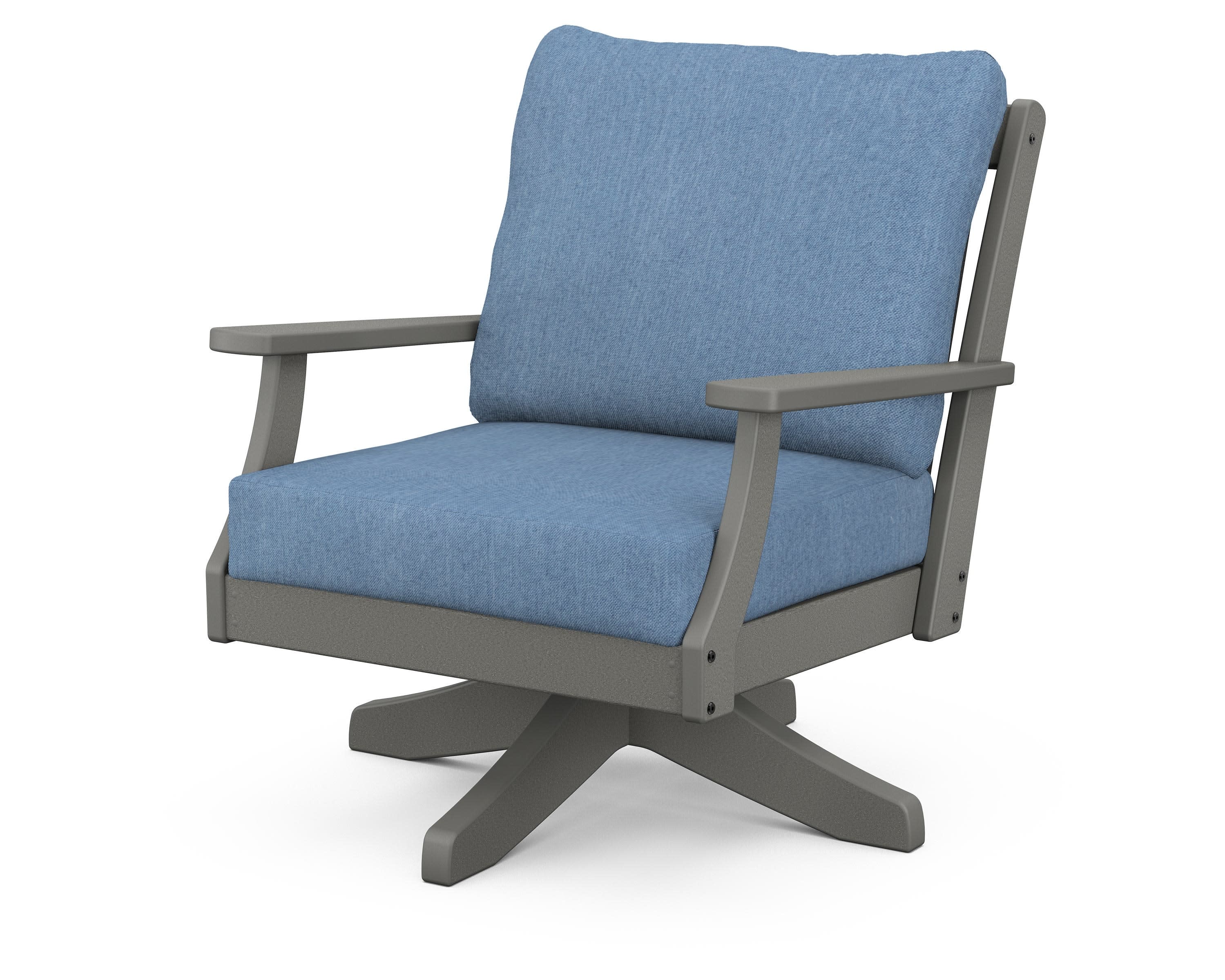 Braxton Deep Seating Swivel Chair