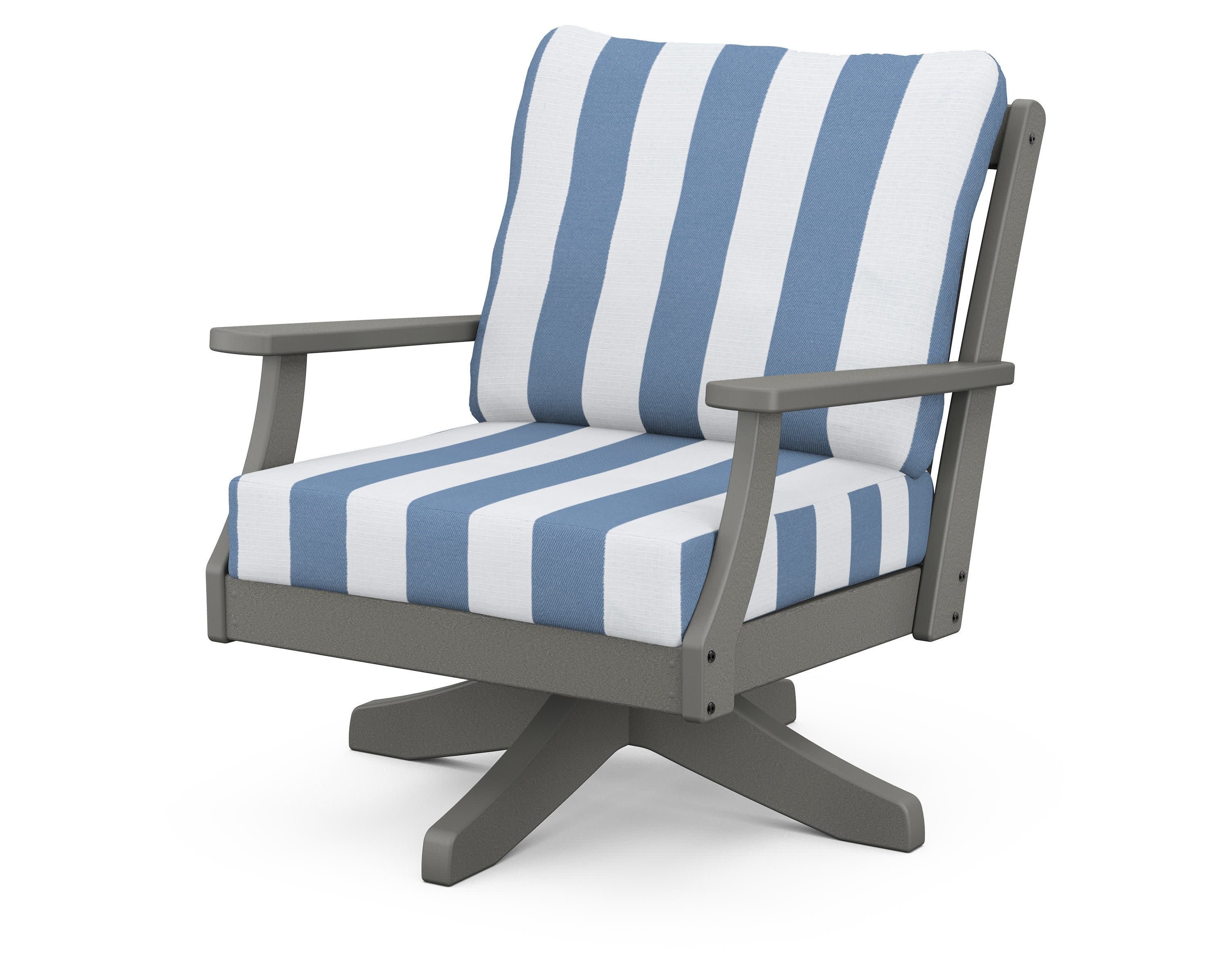 Braxton Deep Seating Swivel Chair