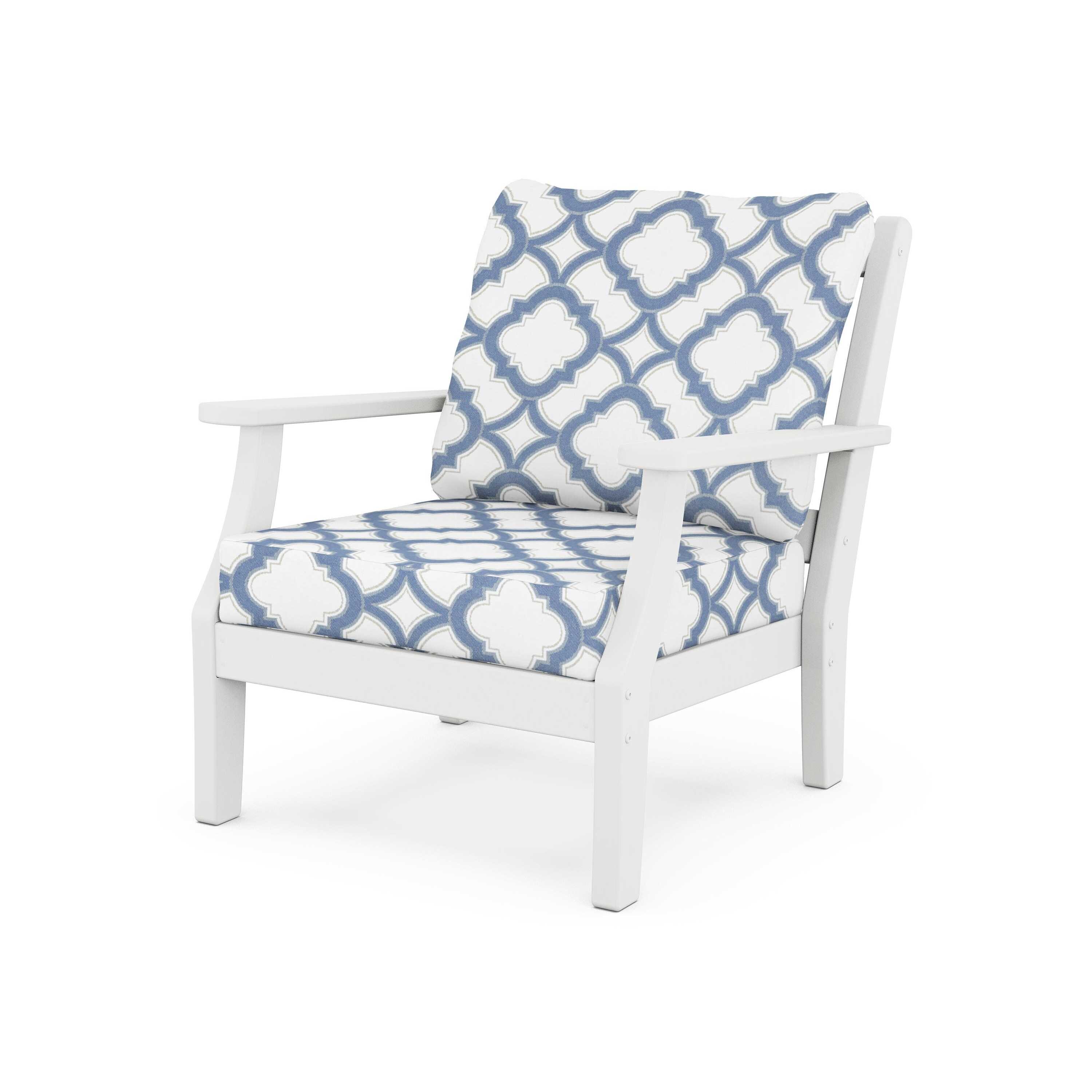 Chinoiserie Deep Seating Chair