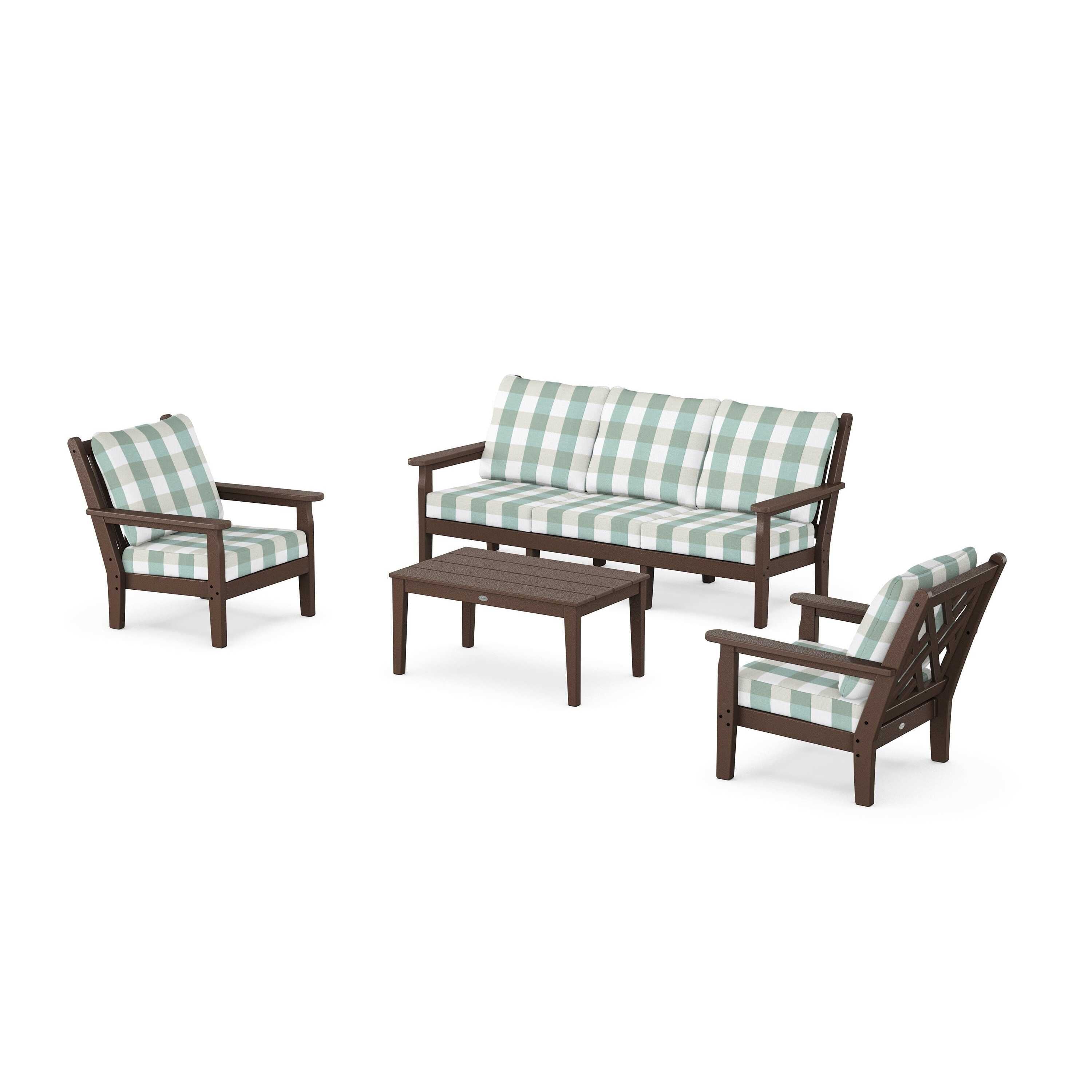 Chippendale 4-Piece Deep Seating Set with Sofa
