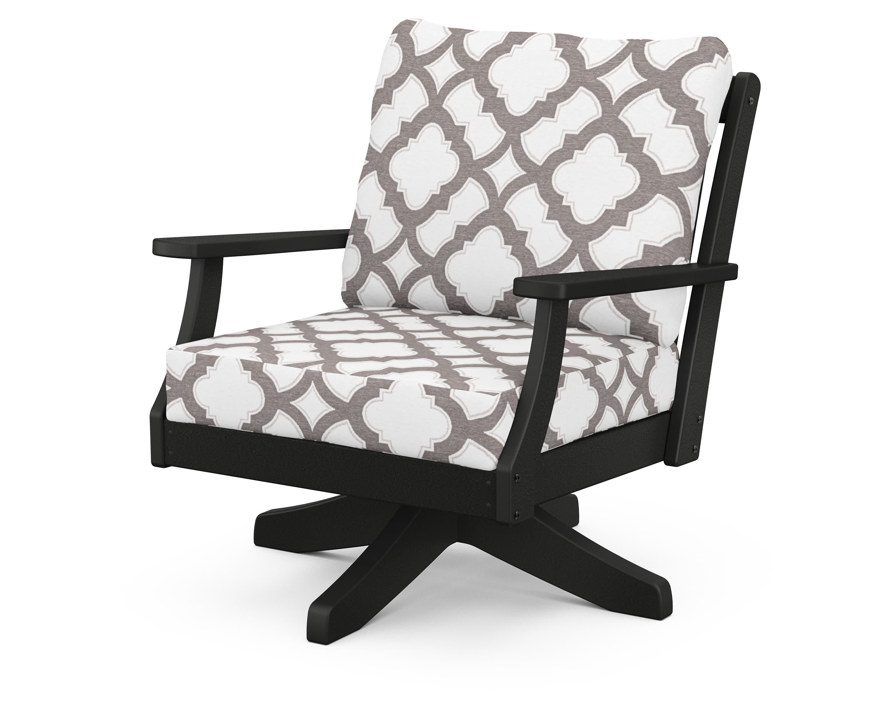 Braxton Deep Seating Swivel Chair