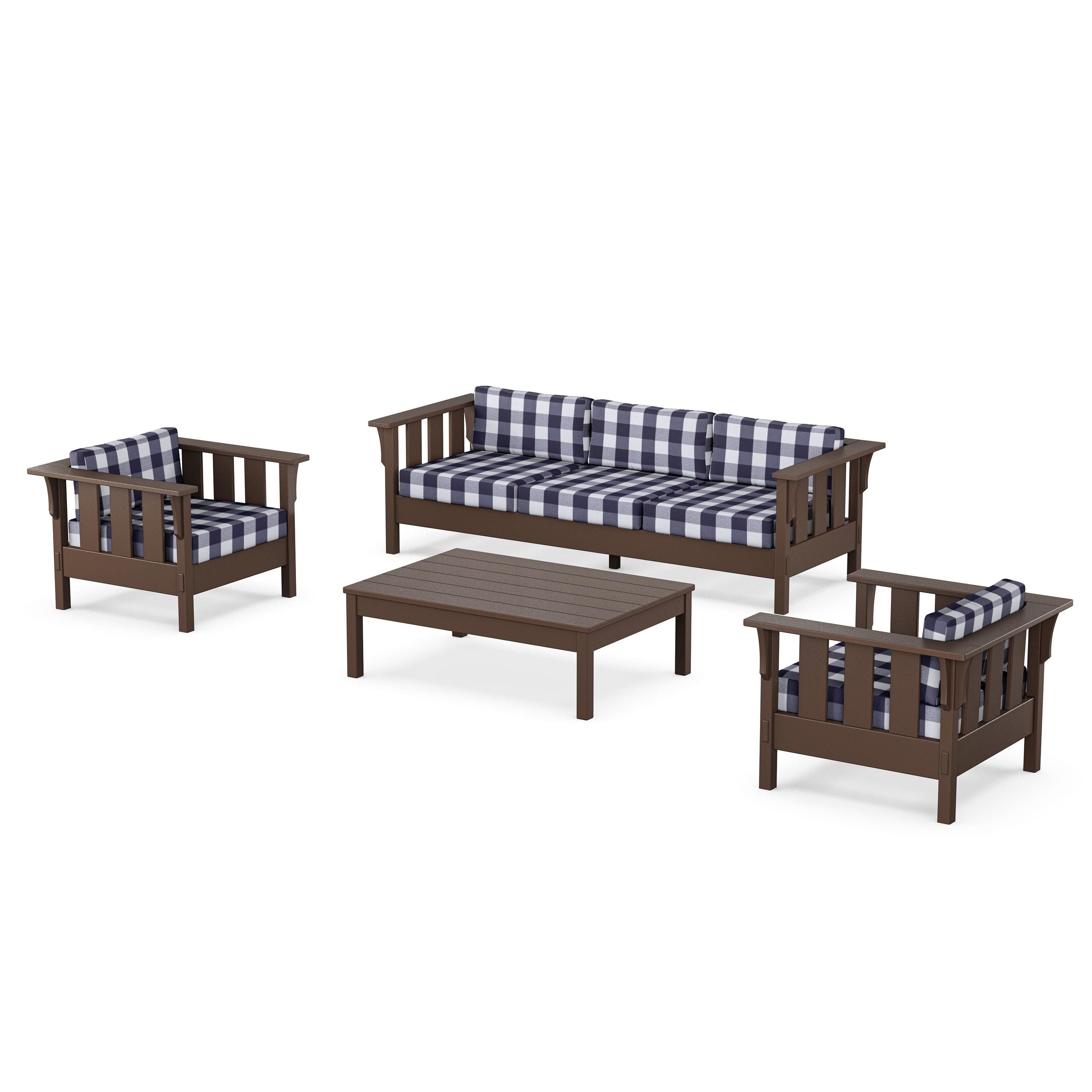 Acadia 4-Piece Deep Seating Set with Sofa