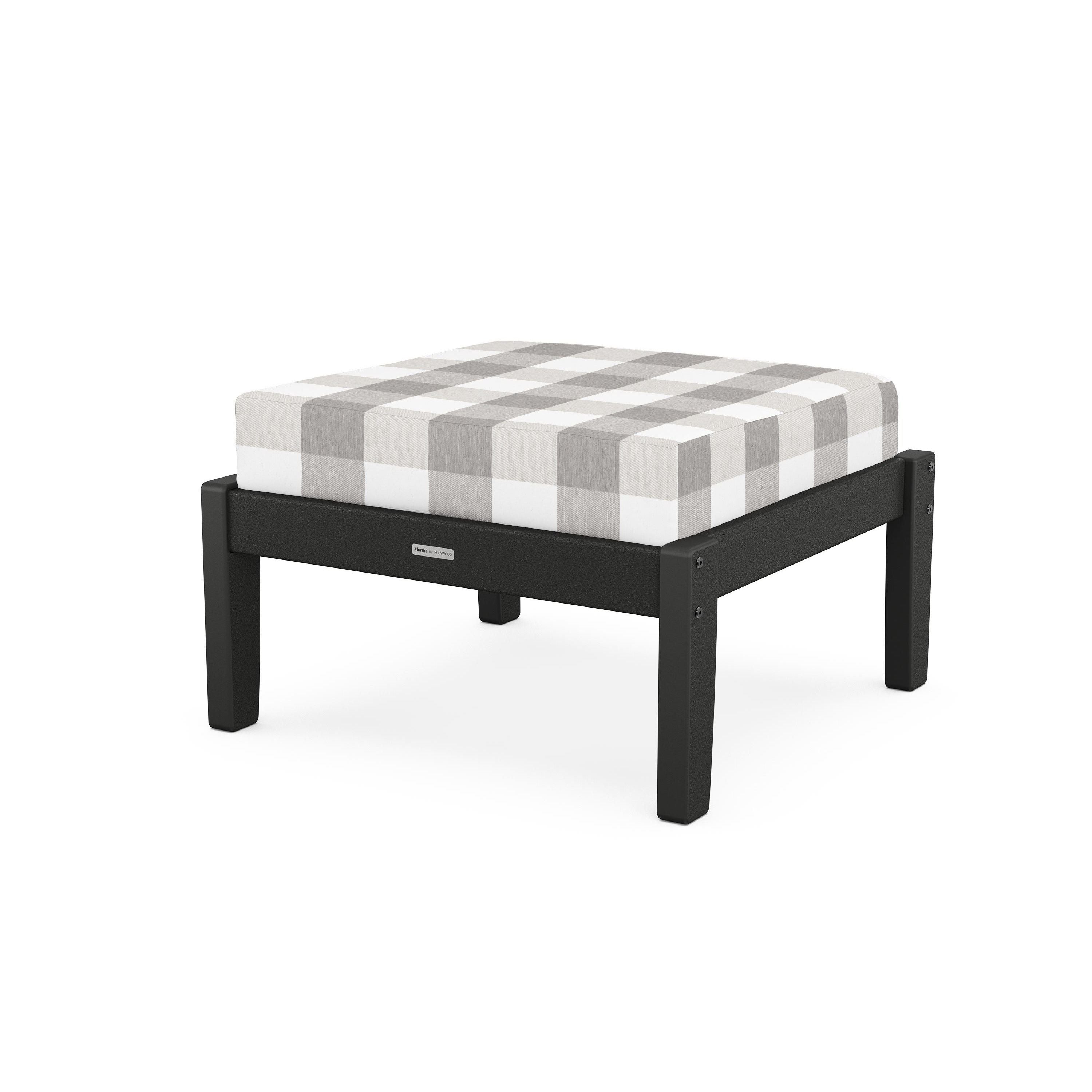 Chinoiserie Deep Seating Ottoman