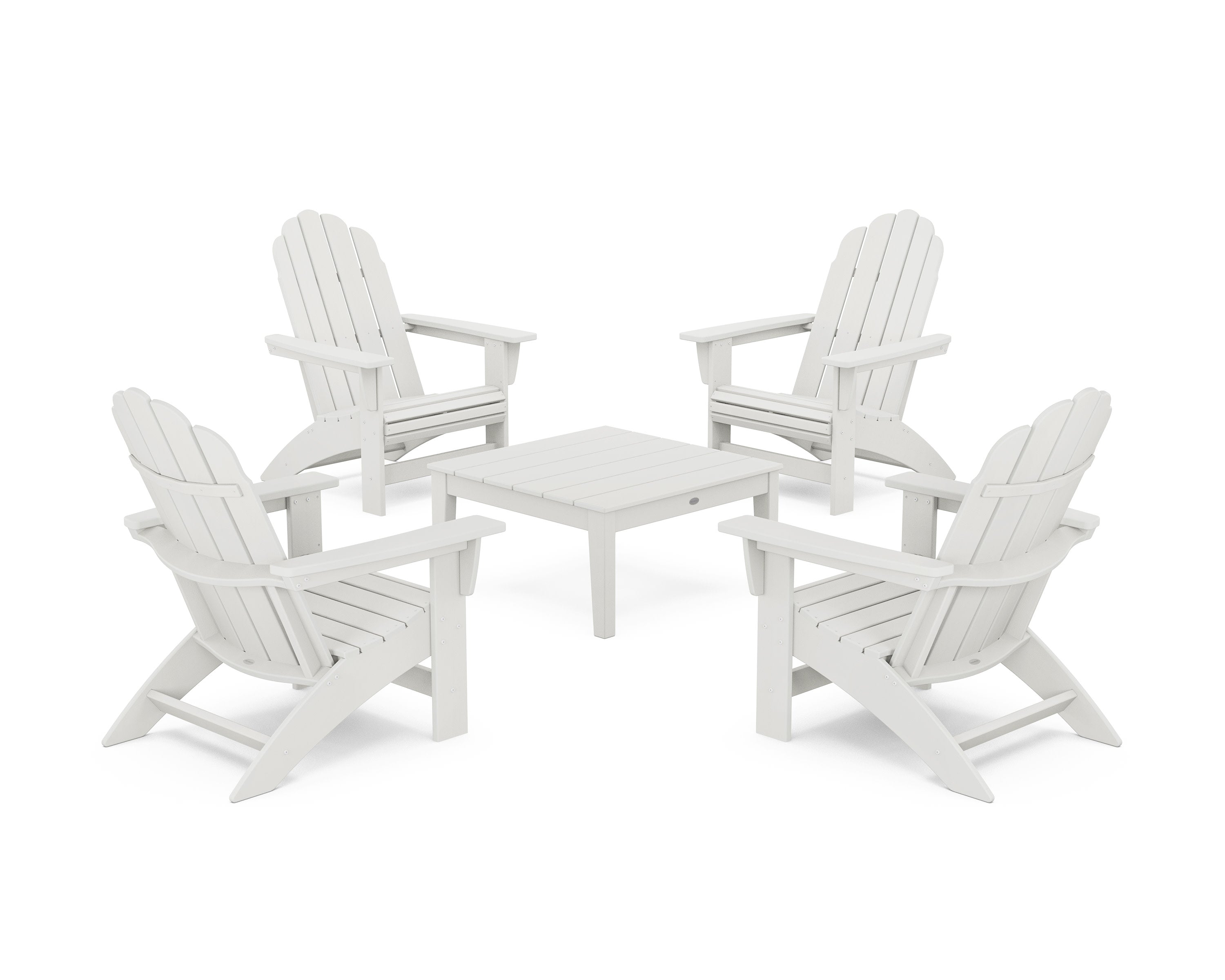 5-Piece Vineyard Grand Adirondack Chair Conversation Group