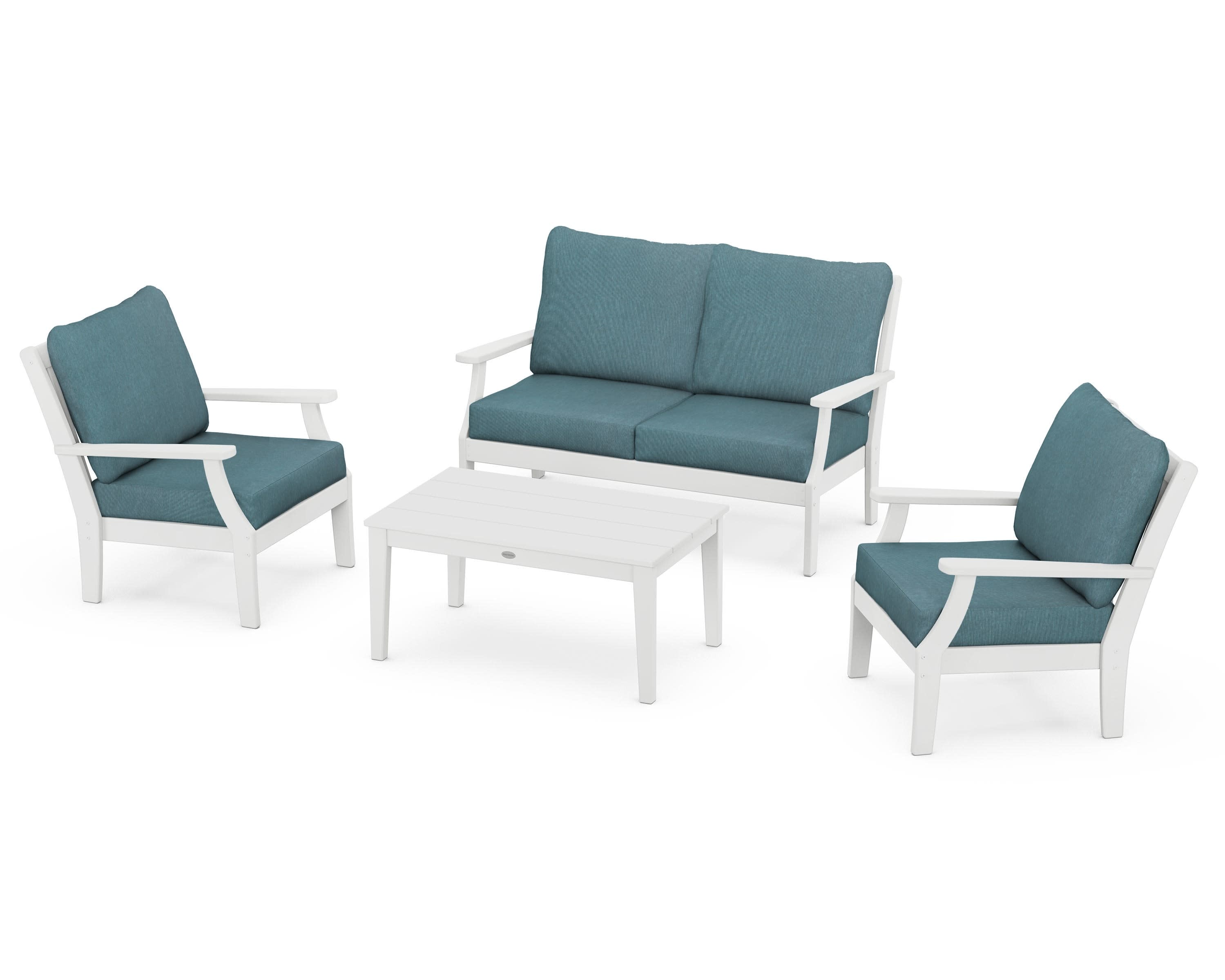 Braxton 4-Piece Deep Seating Chair Set