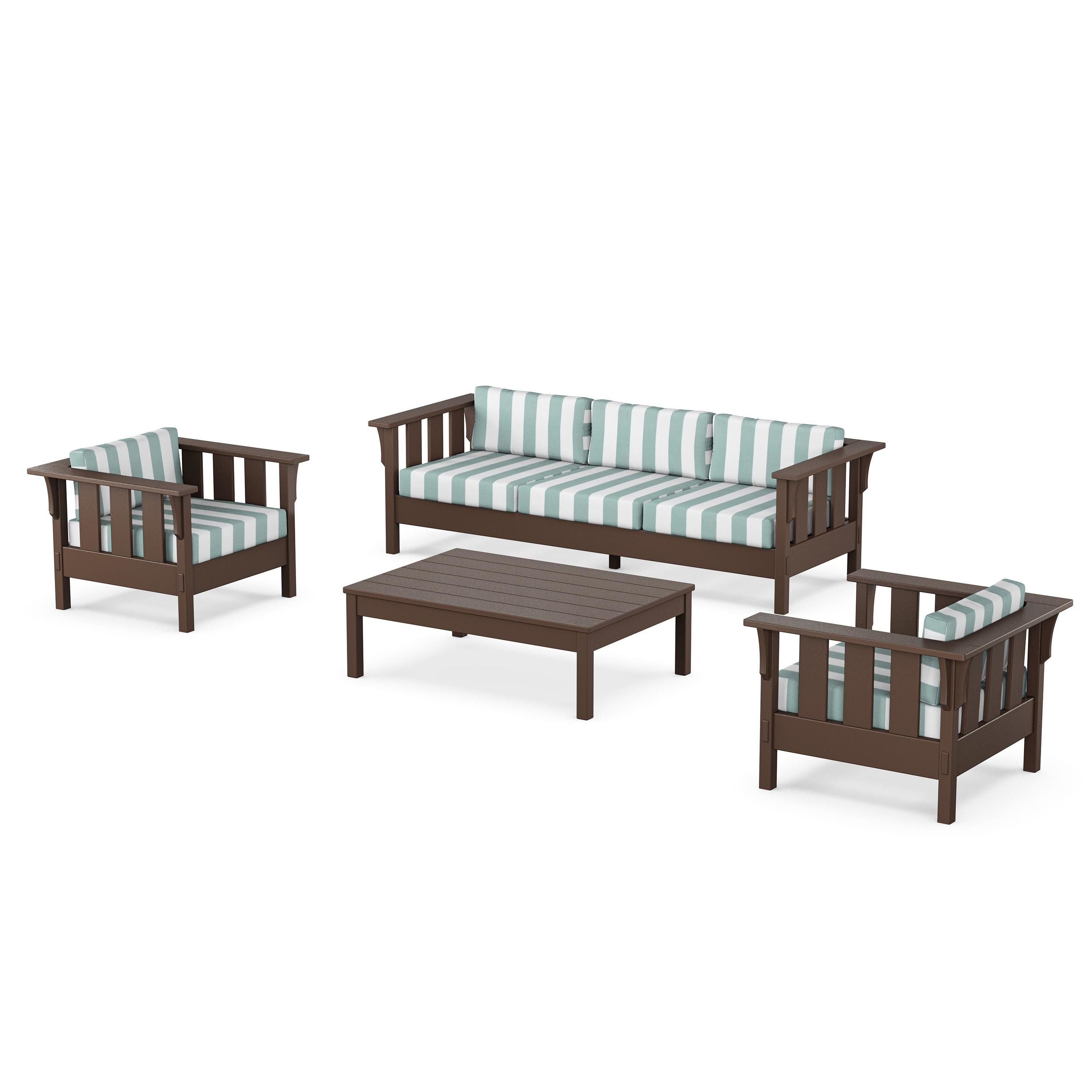Acadia 4-Piece Deep Seating Set with Sofa