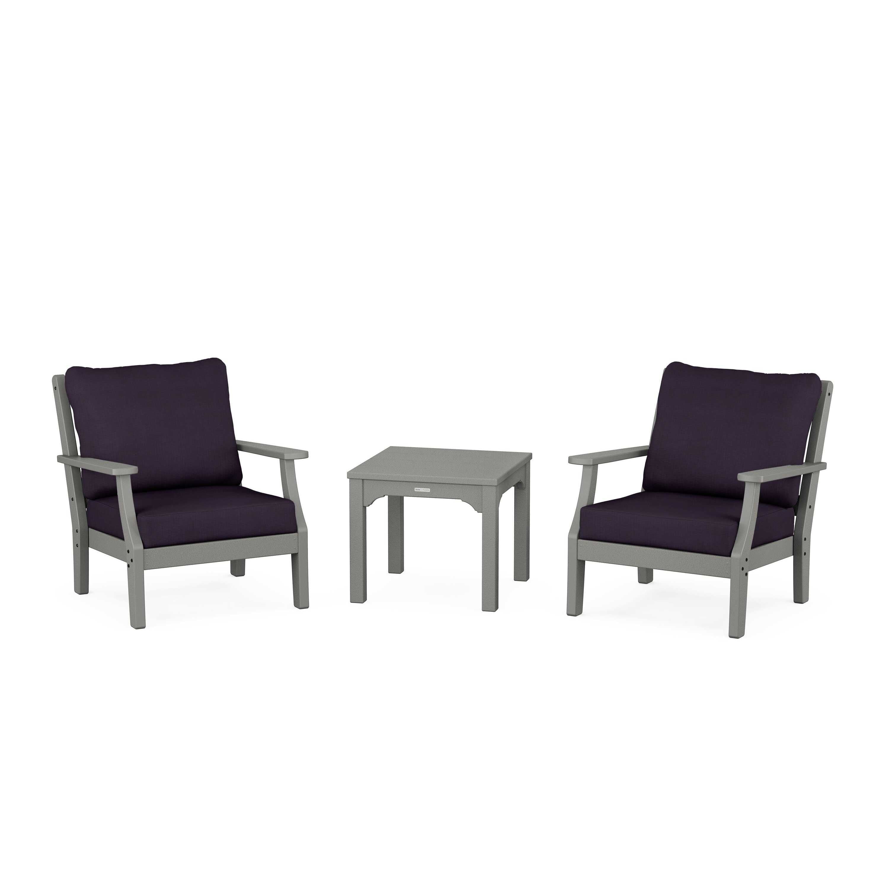 Chinoiserie 3-Piece Deep Seating Set