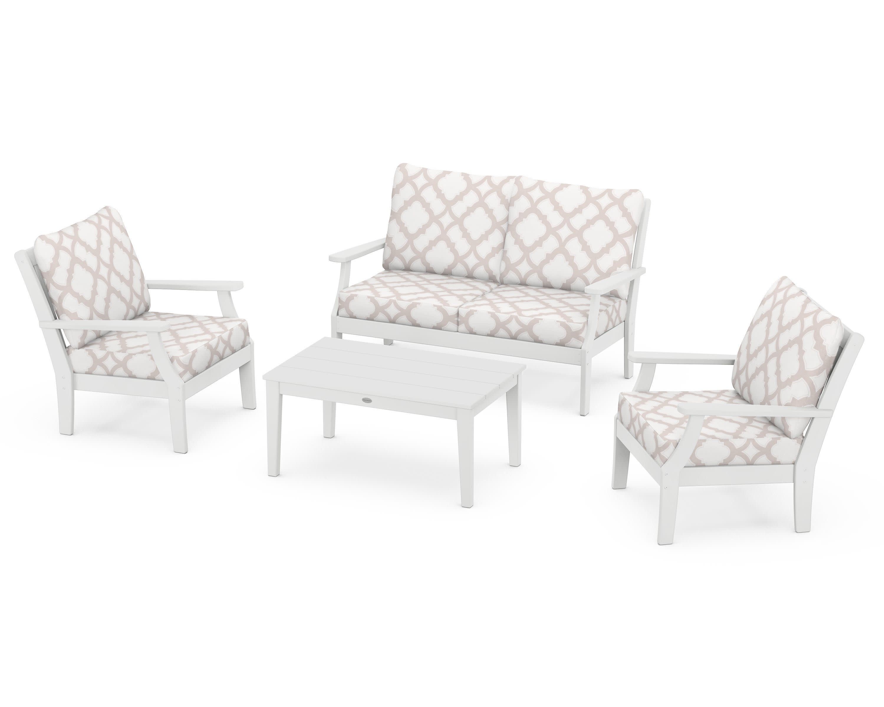 Braxton 4-Piece Deep Seating Chair Set