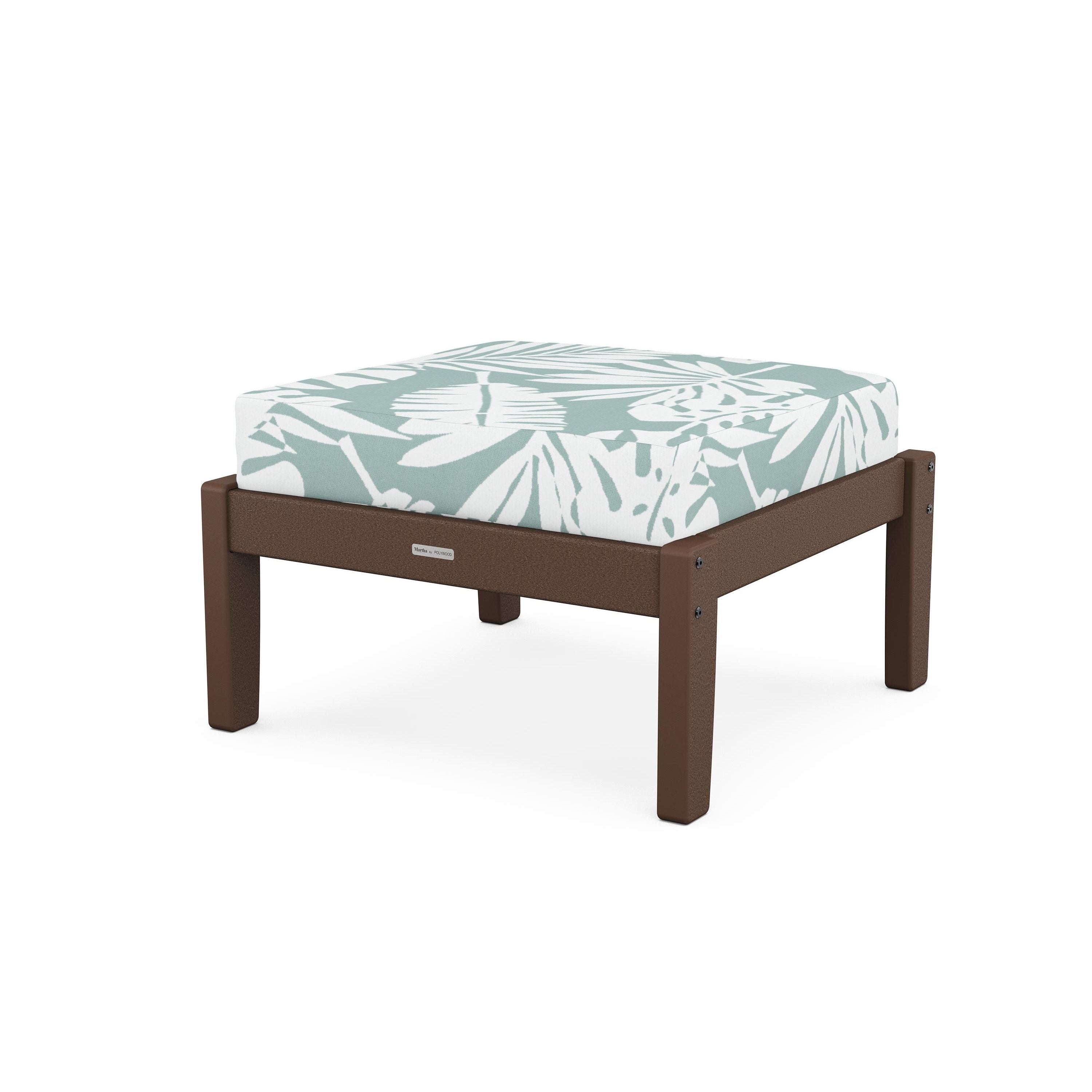 Chinoiserie Deep Seating Ottoman