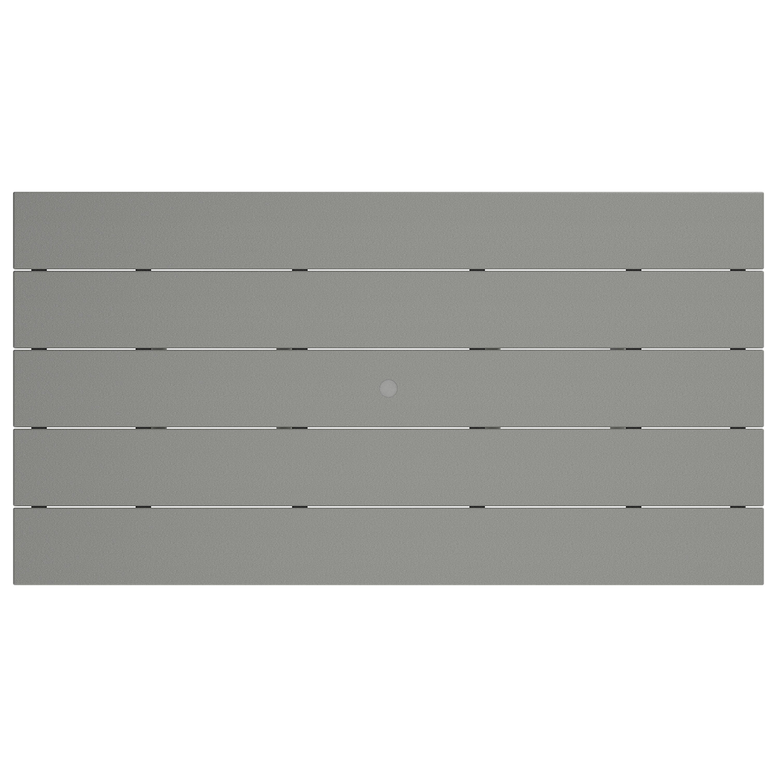 Vineyard Folding Chair 7-Piece Farmhouse Dining Set