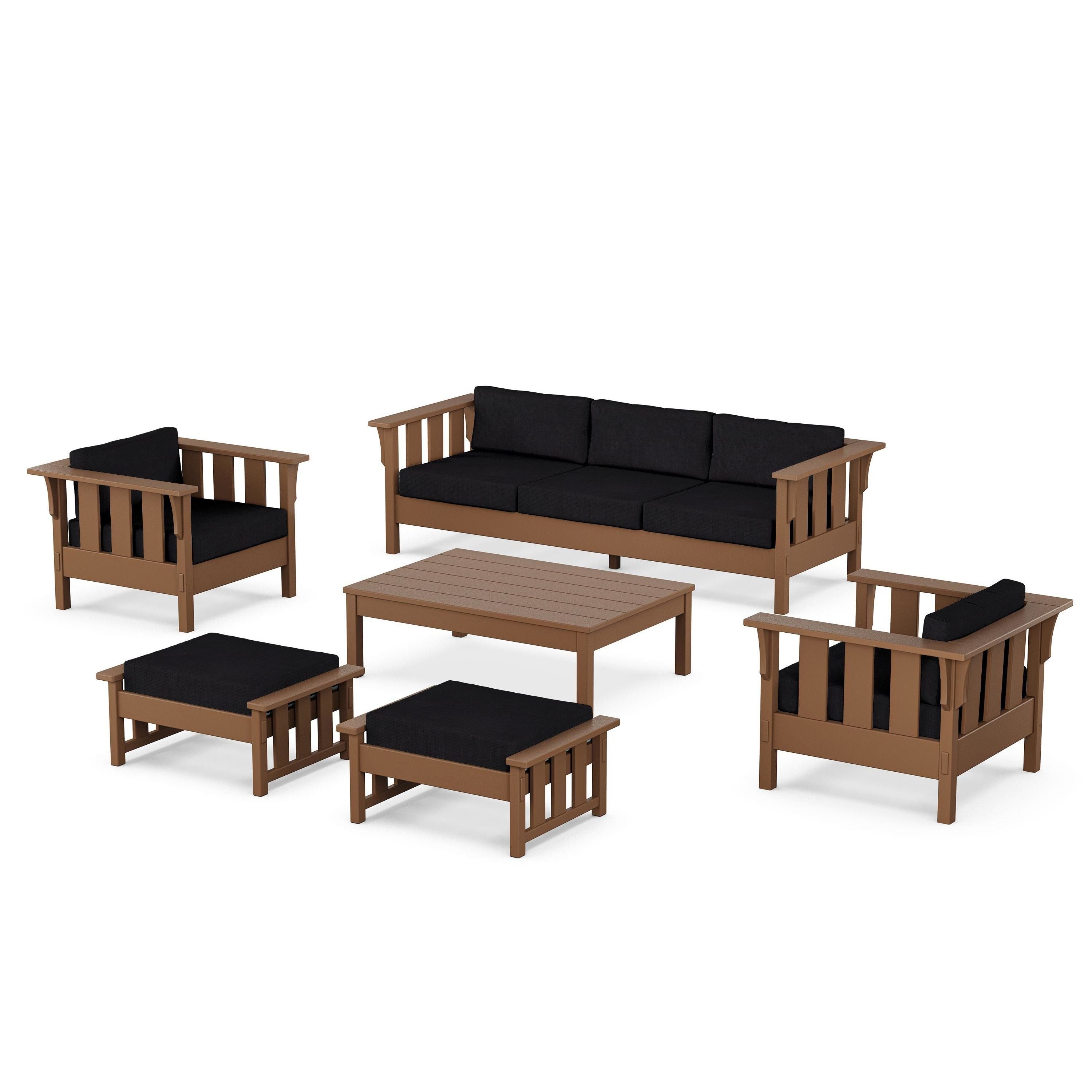 Acadia 6-Piece Lounge Sofa Set