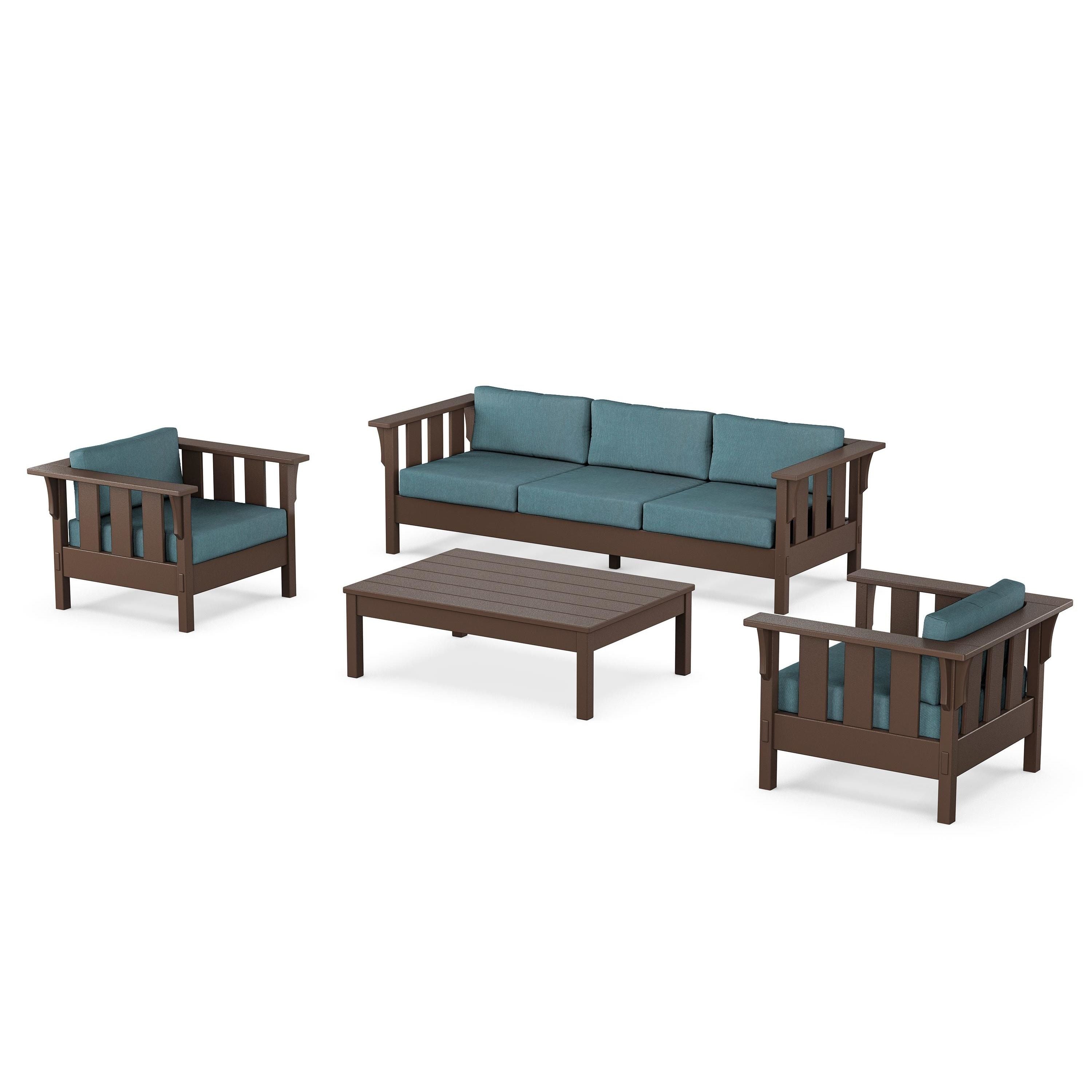 Acadia 4-Piece Deep Seating Set with Sofa
