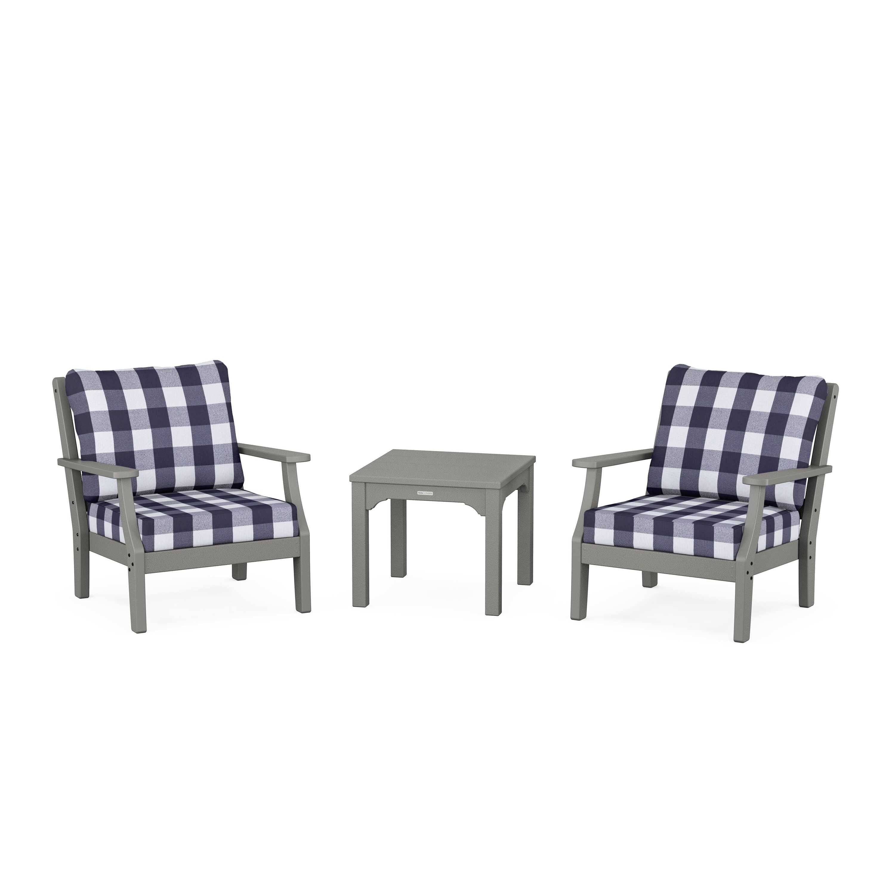Chinoiserie 3-Piece Deep Seating Set