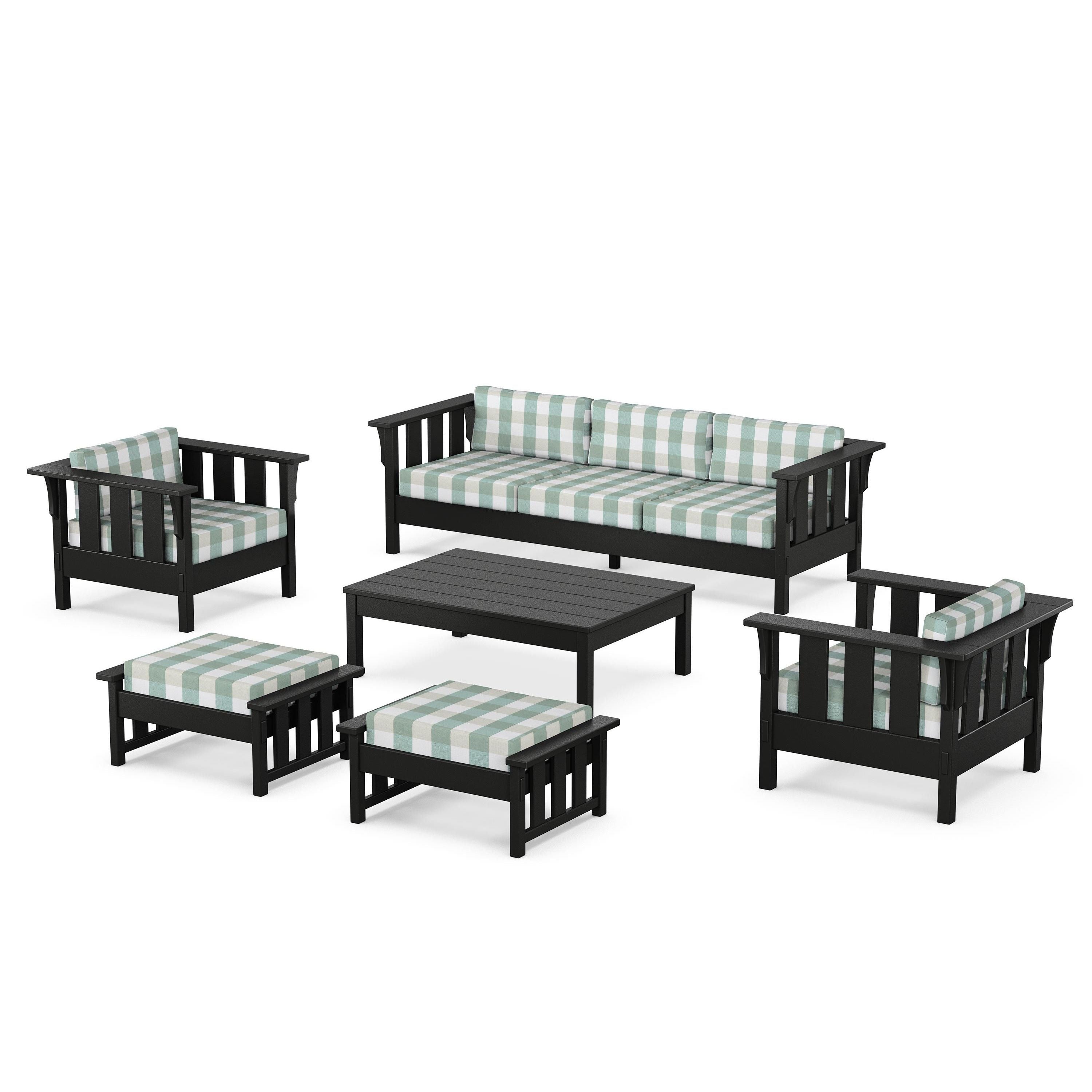 Acadia 6-Piece Lounge Sofa Set