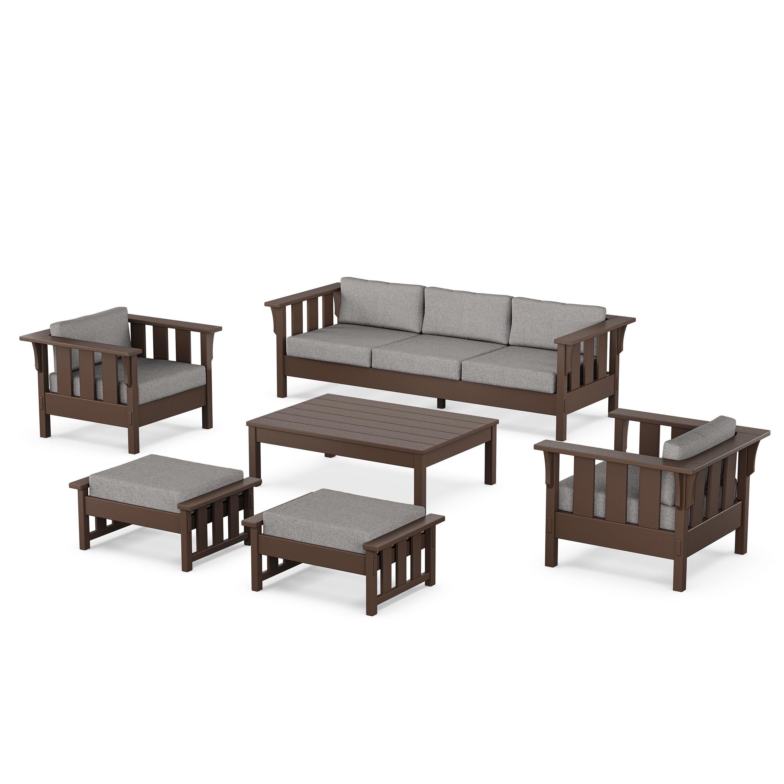 Acadia 6-Piece Lounge Sofa Set