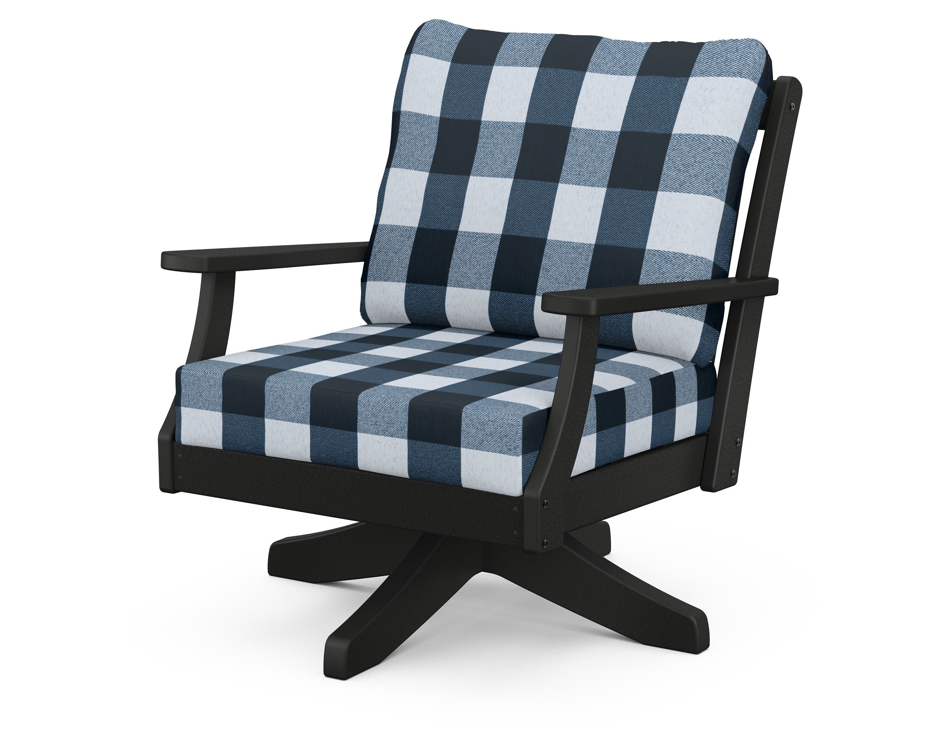 Braxton Deep Seating Swivel Chair