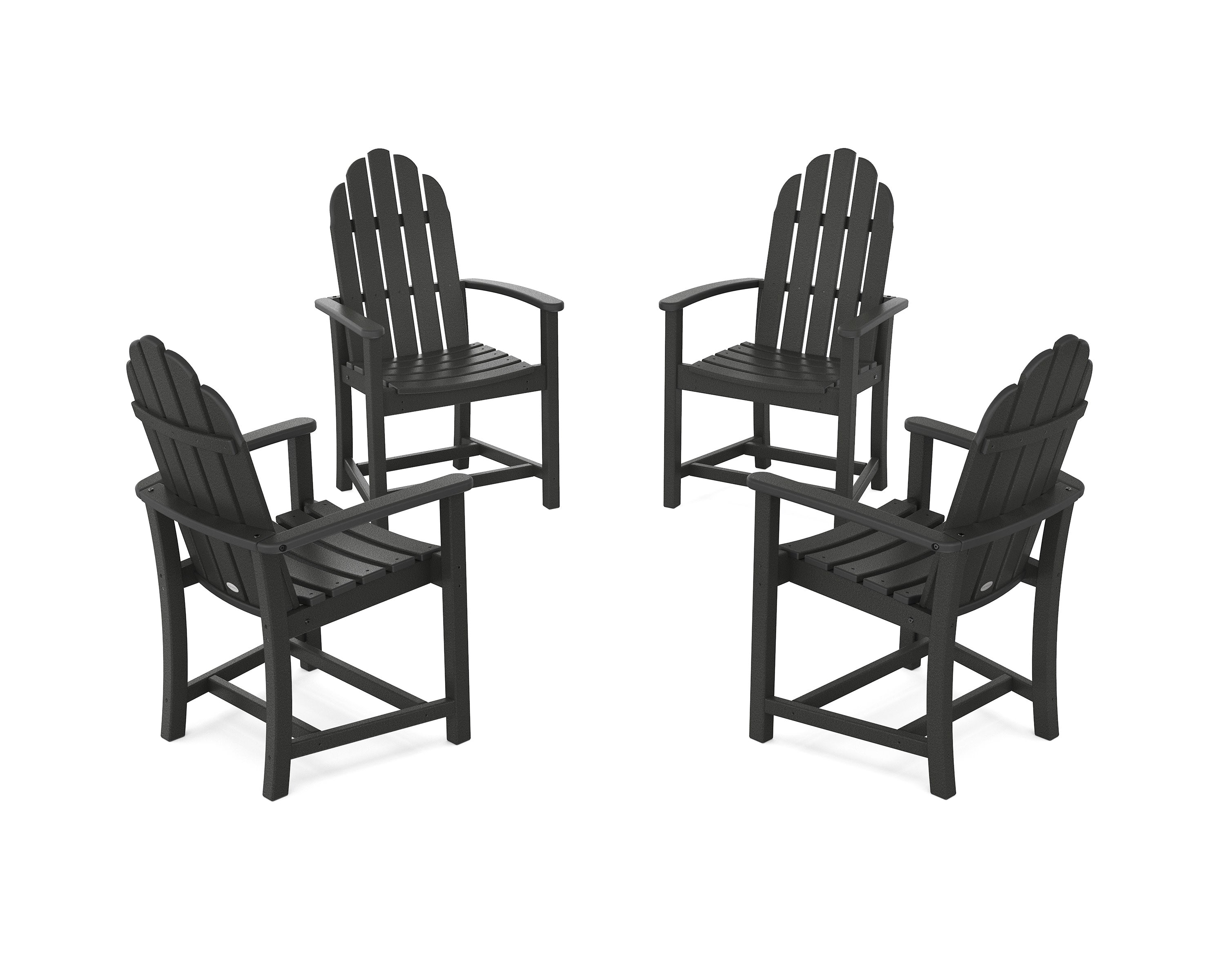 Classic 4-Piece Upright Adirondack Conversation Set