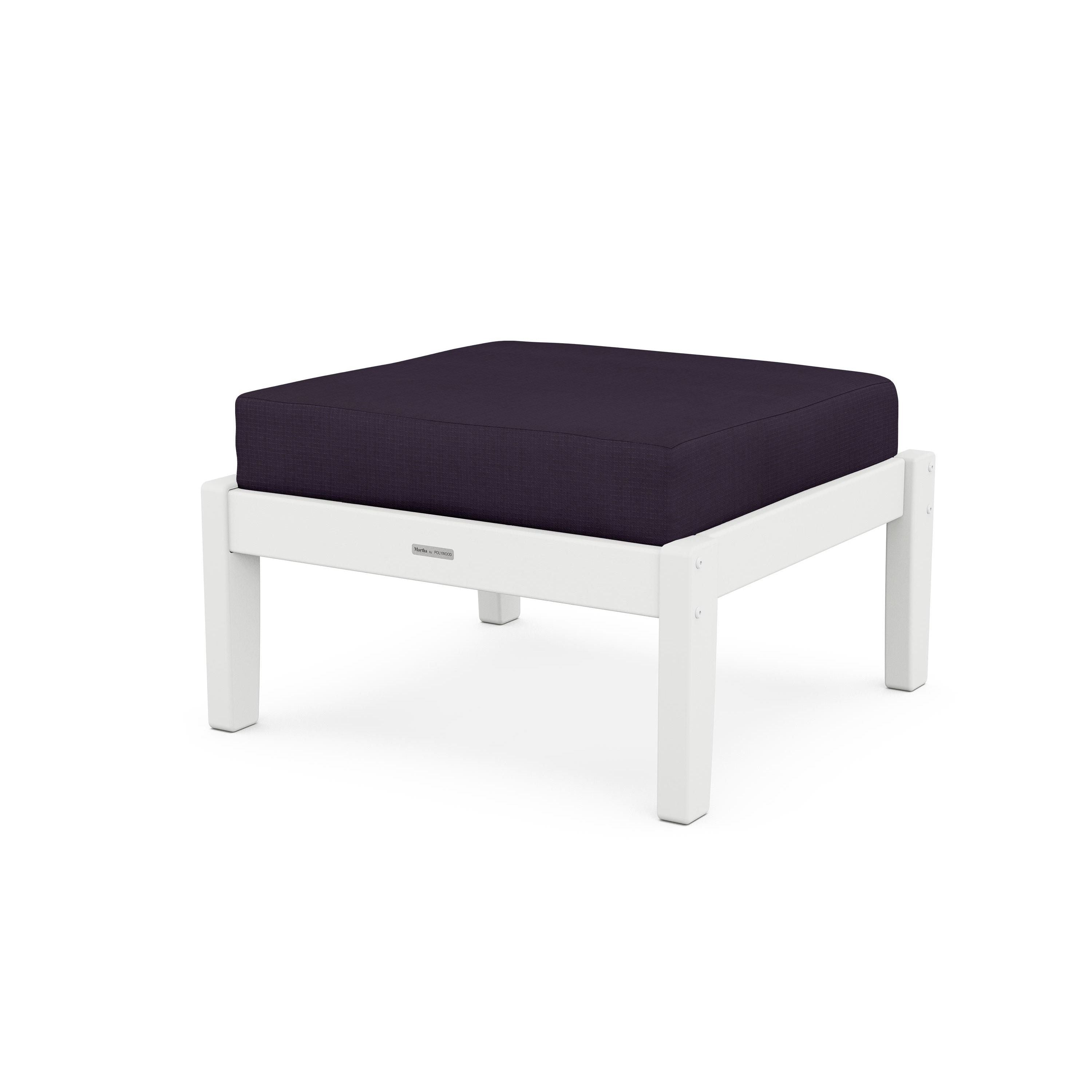 Chinoiserie Deep Seating Ottoman