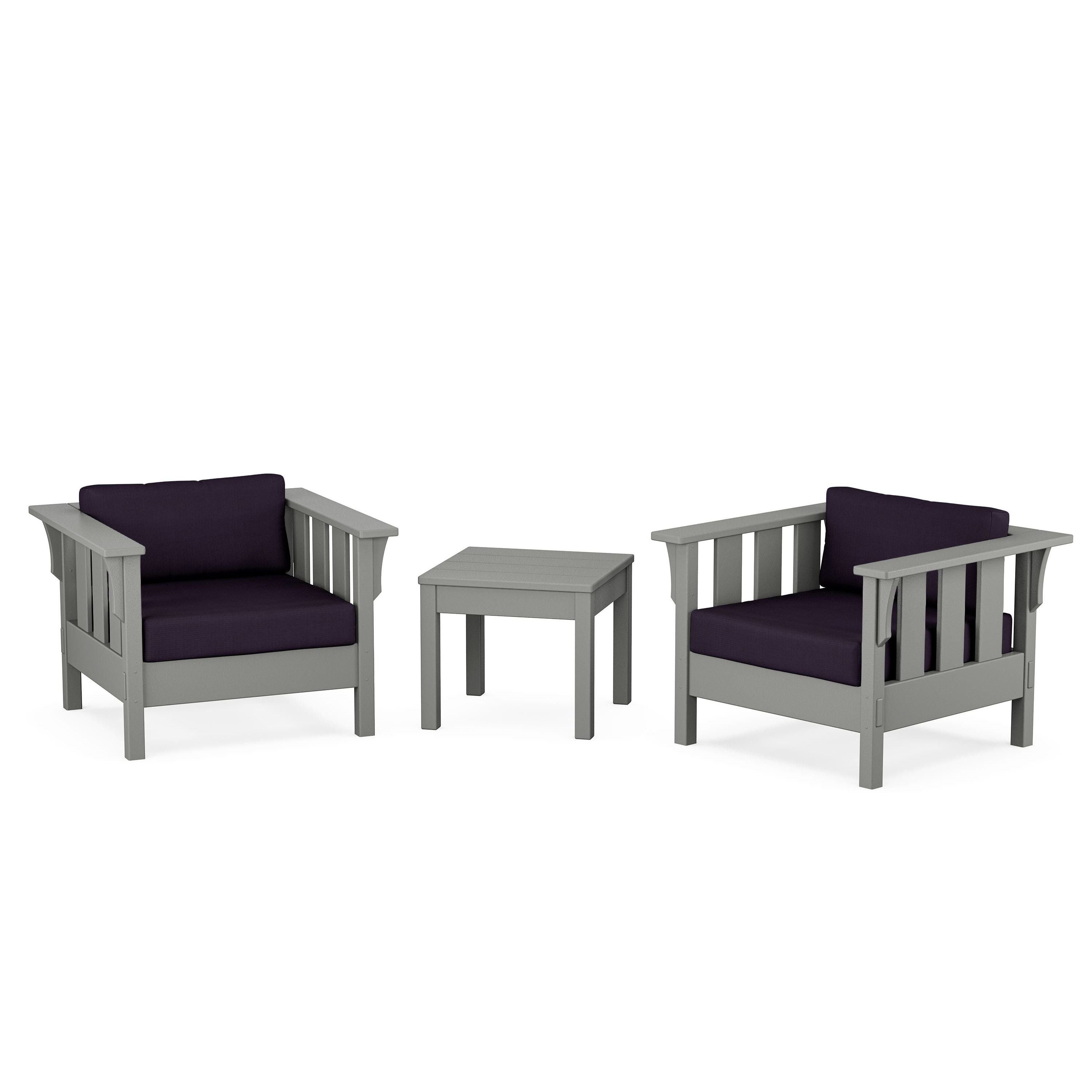 Acadia 3-Piece Deep Seating Set