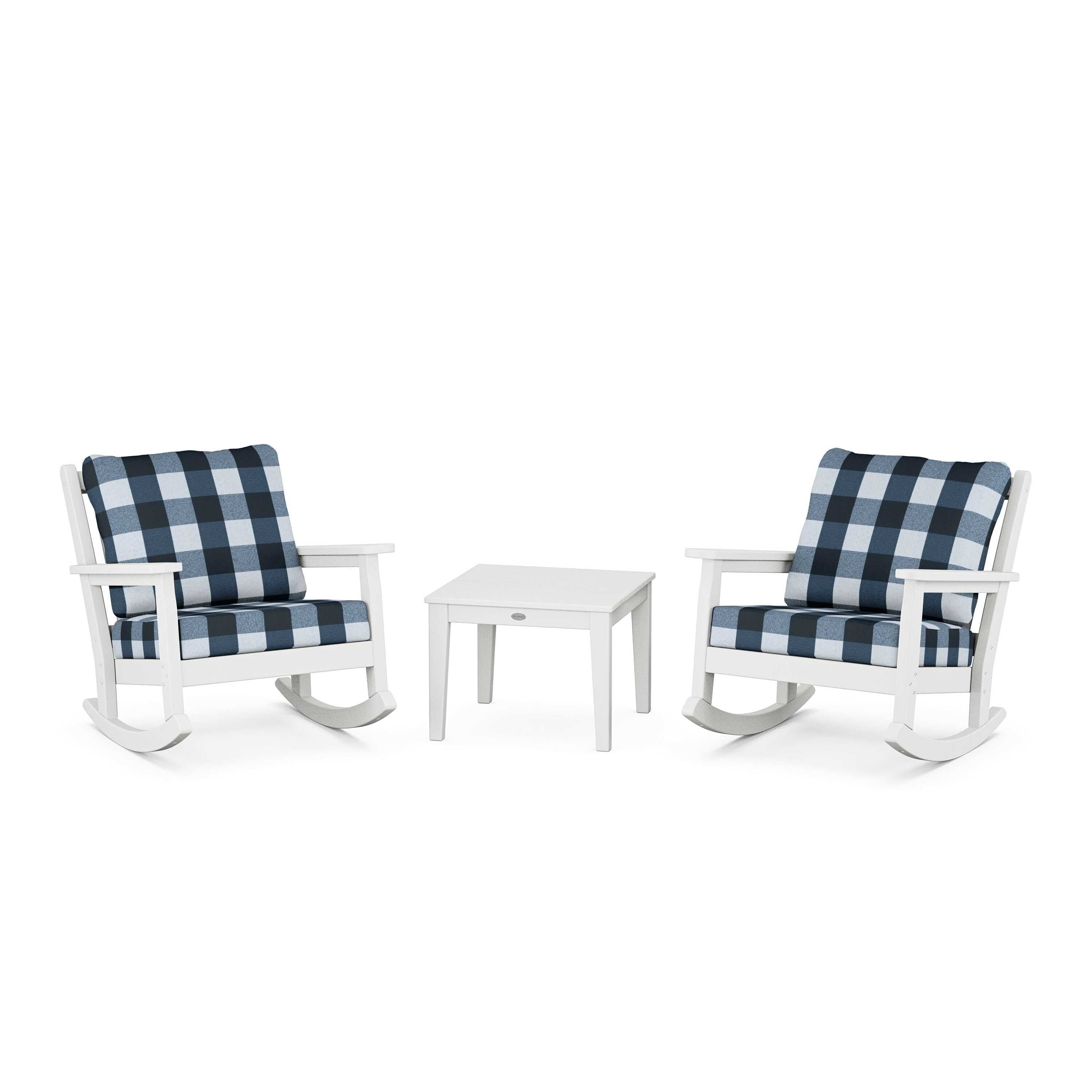 Chippendale 3-Piece Deep Seating Rocker Set