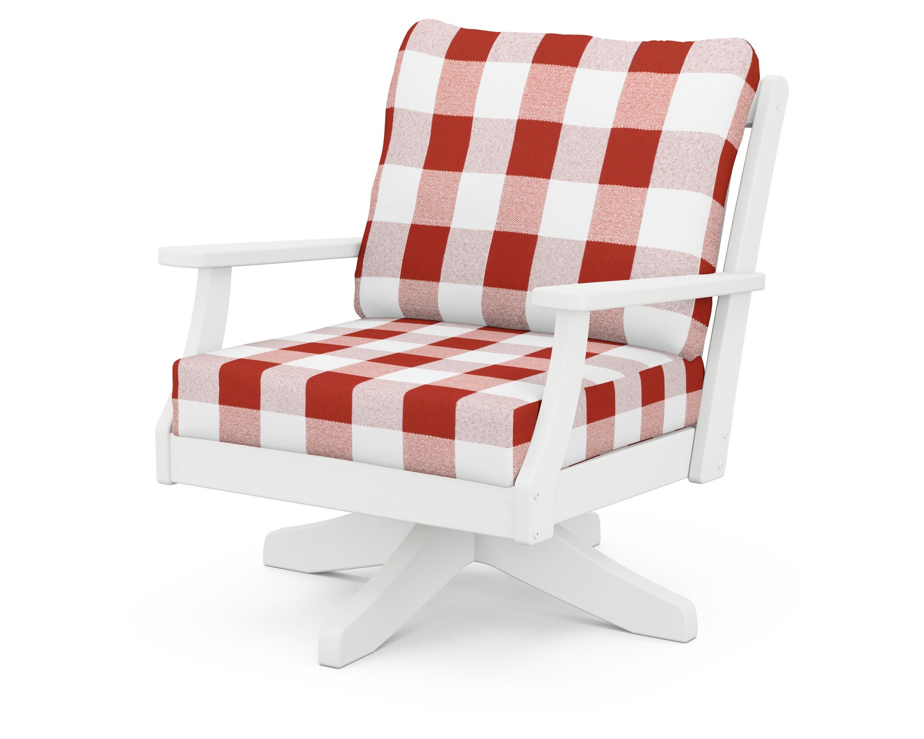 Braxton Deep Seating Swivel Chair