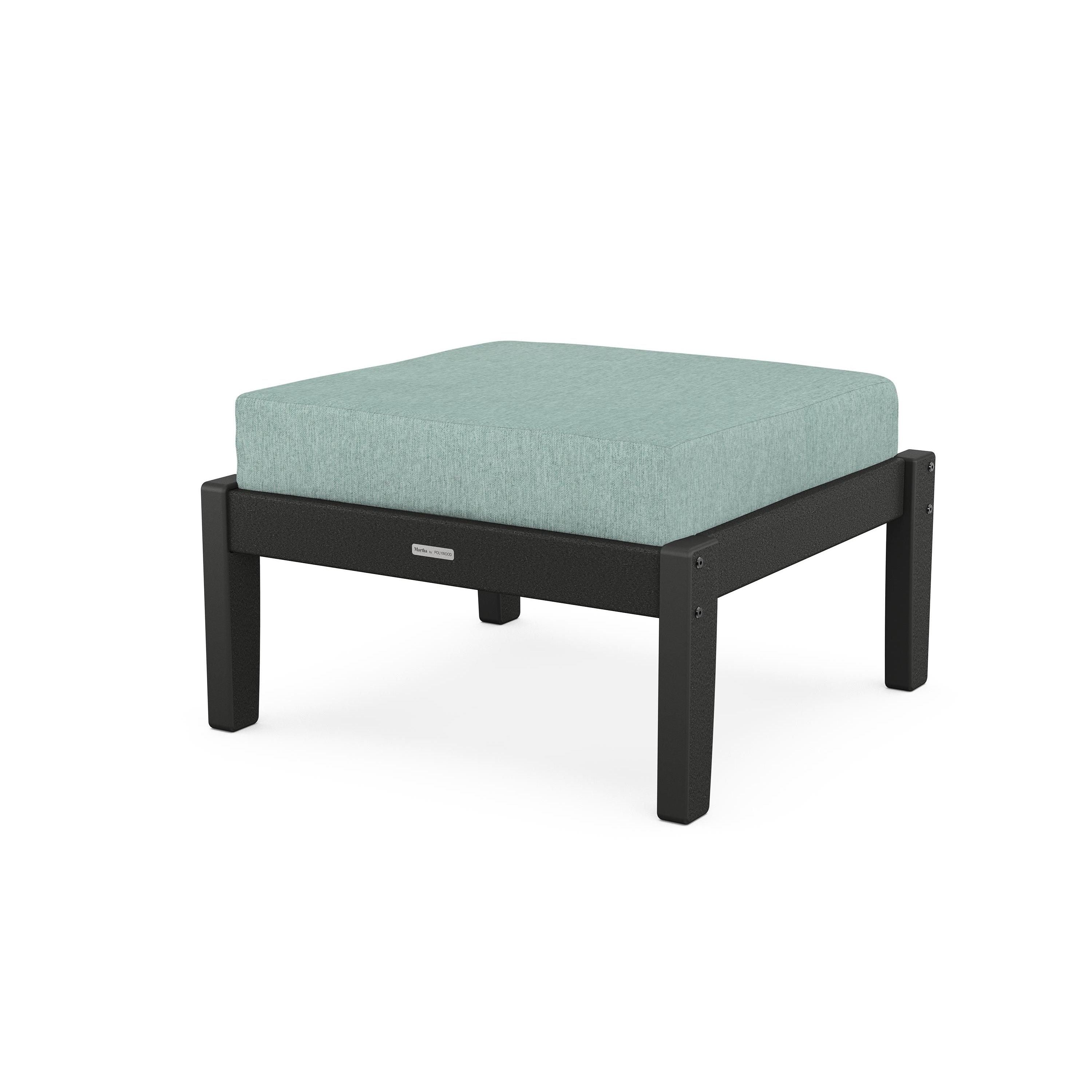 Chinoiserie Deep Seating Ottoman