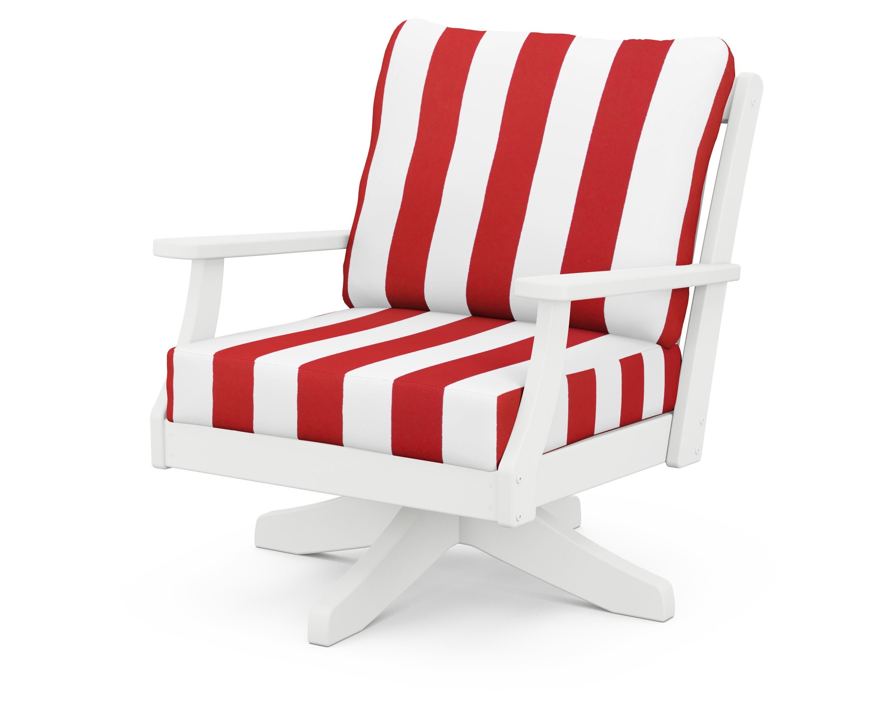 Braxton Deep Seating Swivel Chair