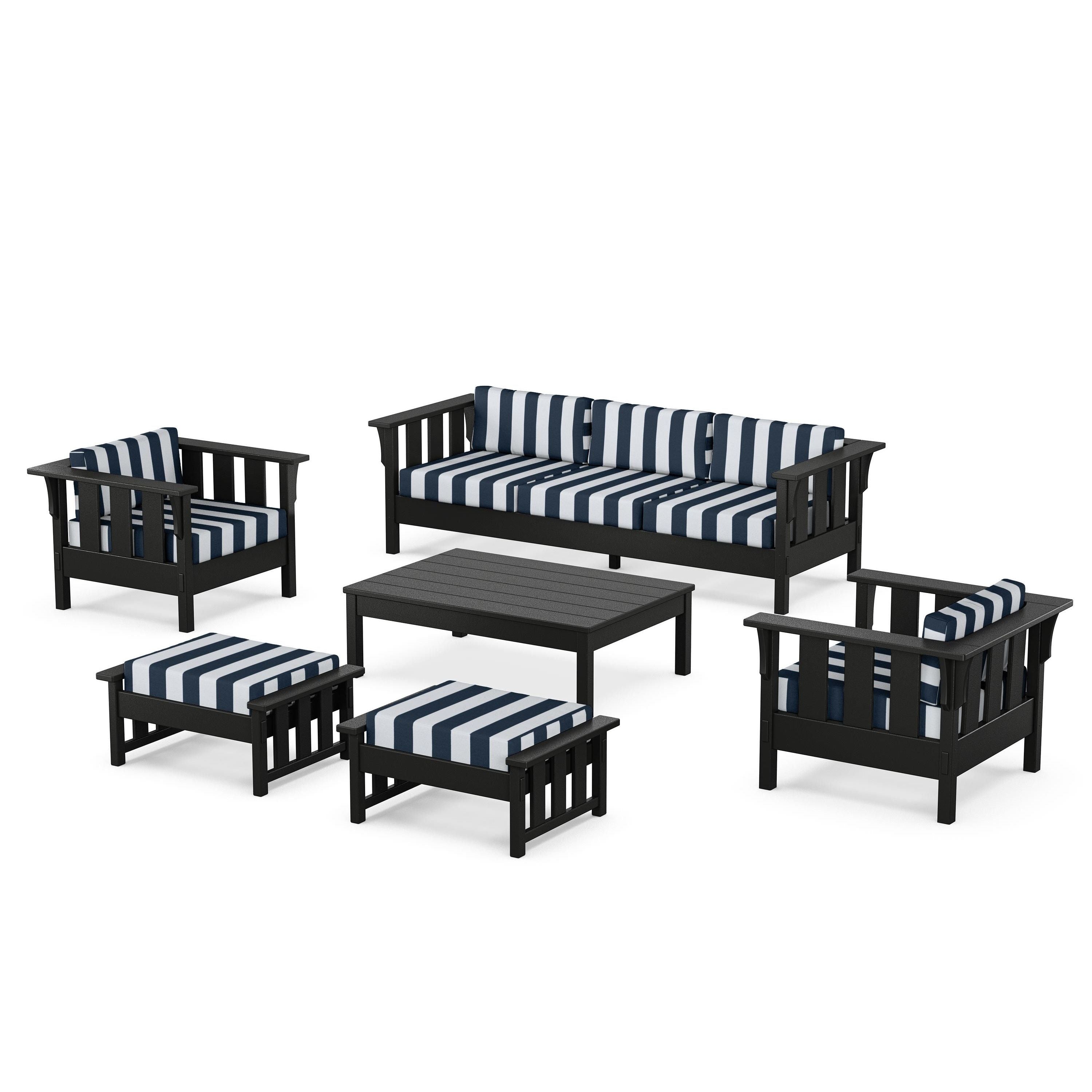 Acadia 6-Piece Lounge Sofa Set