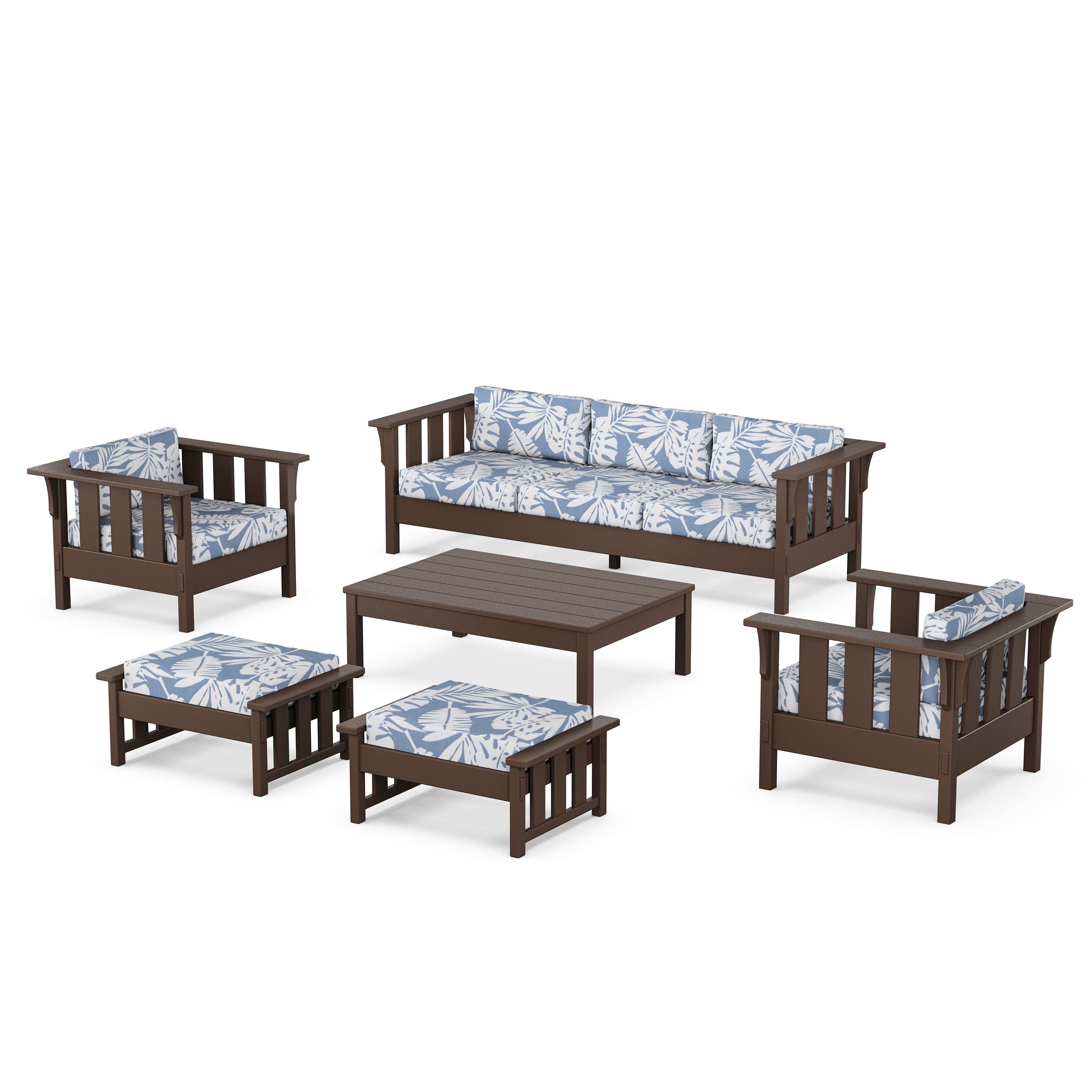 Acadia 6-Piece Lounge Sofa Set