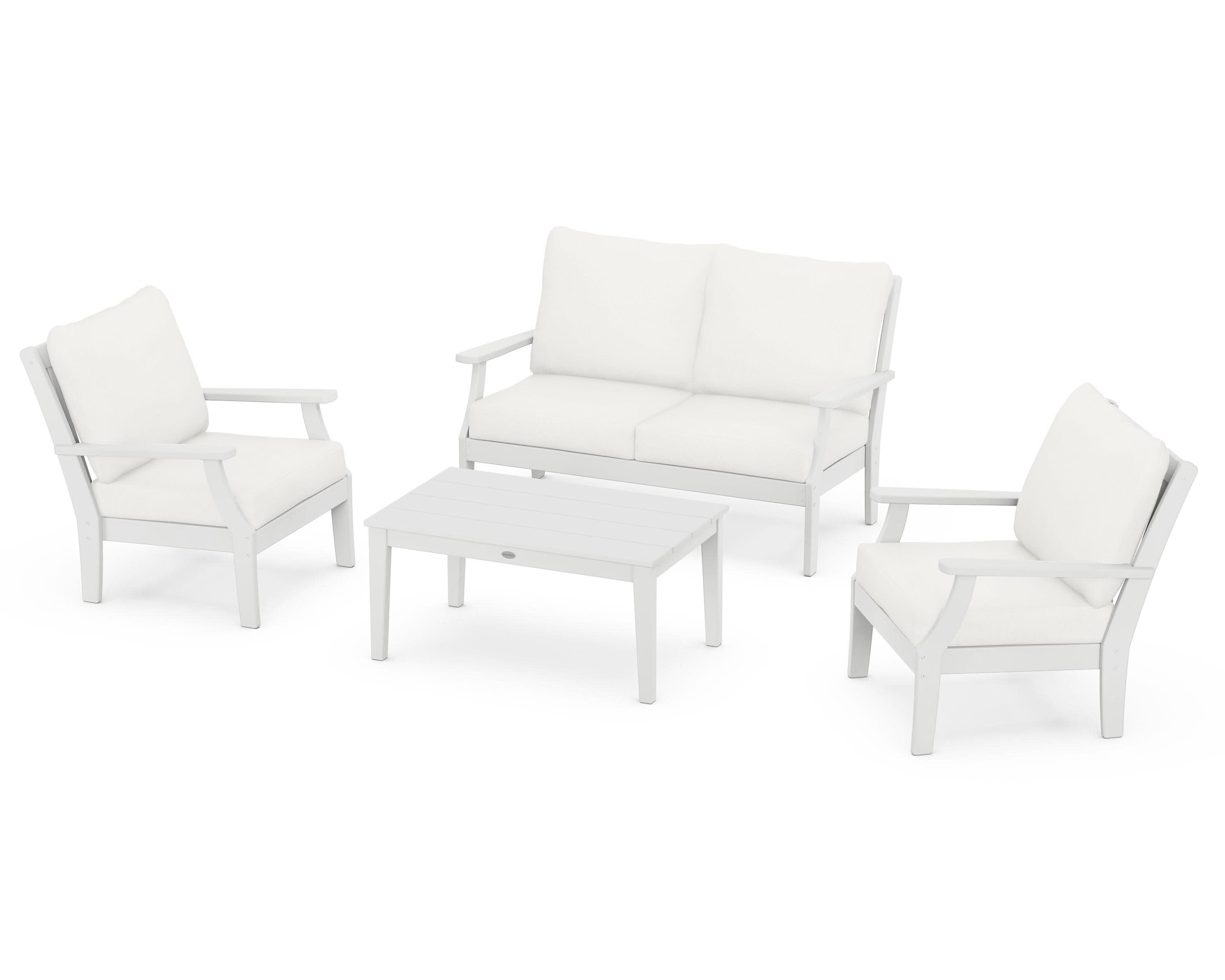 Braxton 4-Piece Deep Seating Chair Set