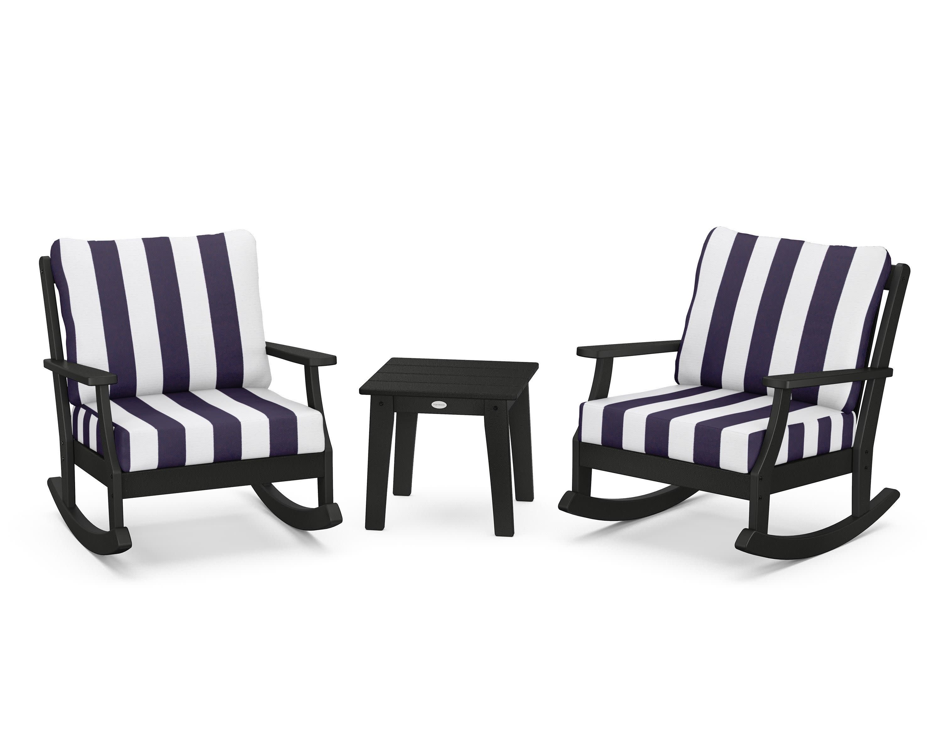 Braxton 3-Piece Deep Seating Rocker Set