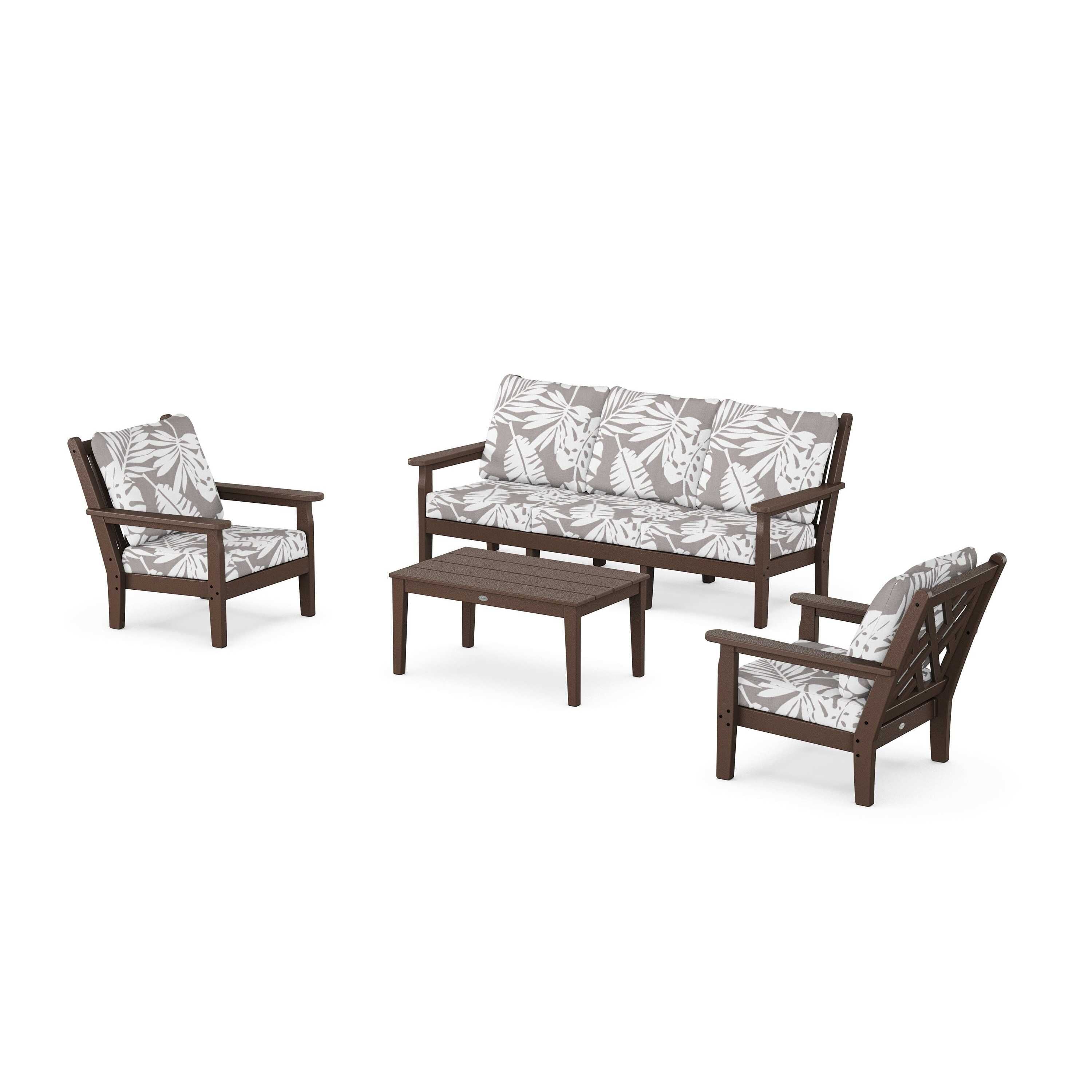 Chippendale 4-Piece Deep Seating Set with Sofa
