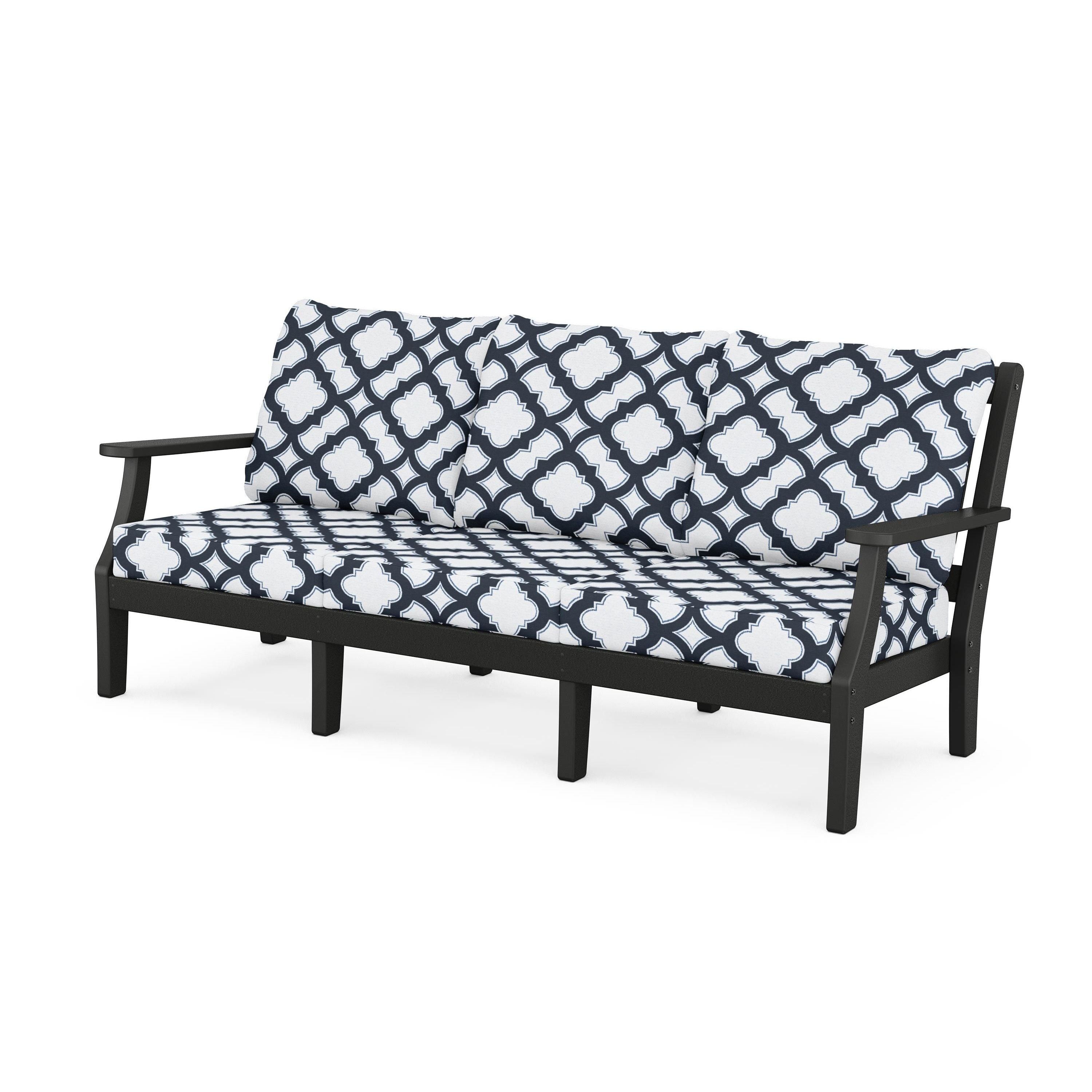 Chinoiserie Deep Seating Sofa