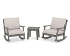 Braxton 3-Piece Deep Seating Rocker Set