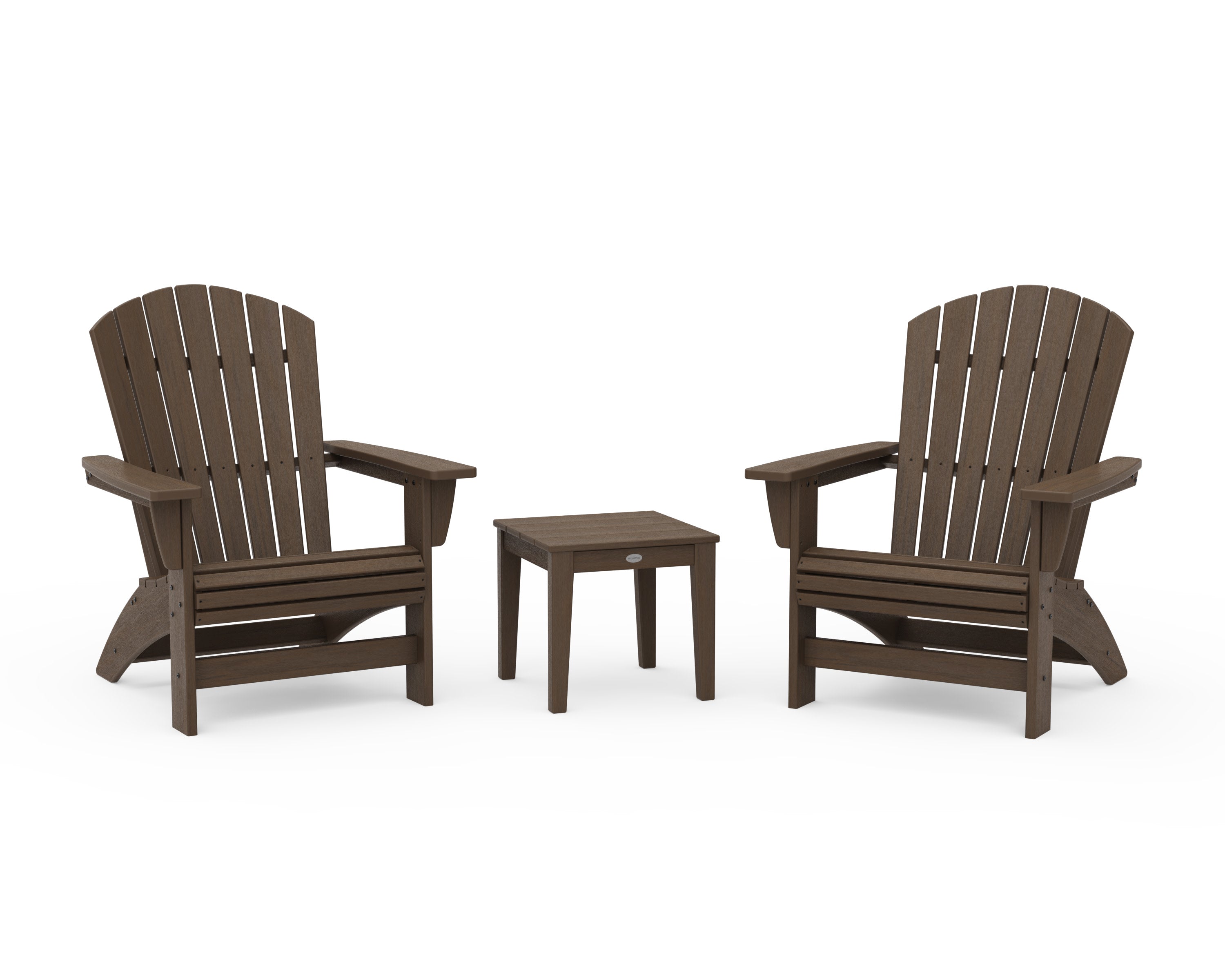 3-Piece Nautical Grand Adirondack Set