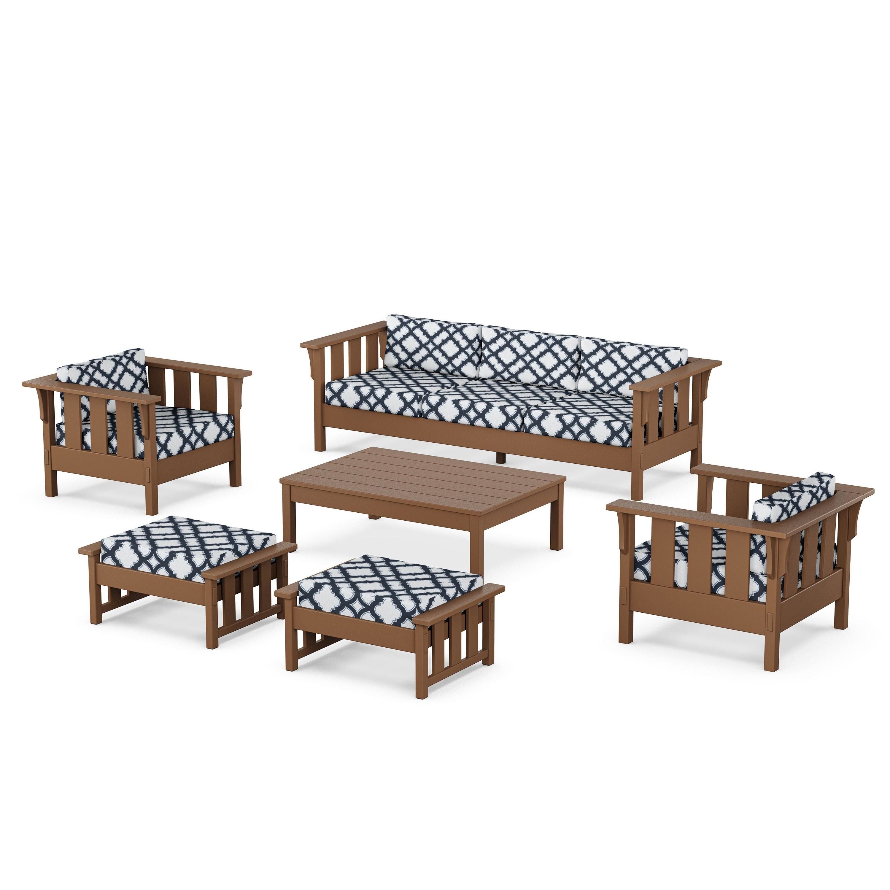 Acadia 6-Piece Lounge Sofa Set