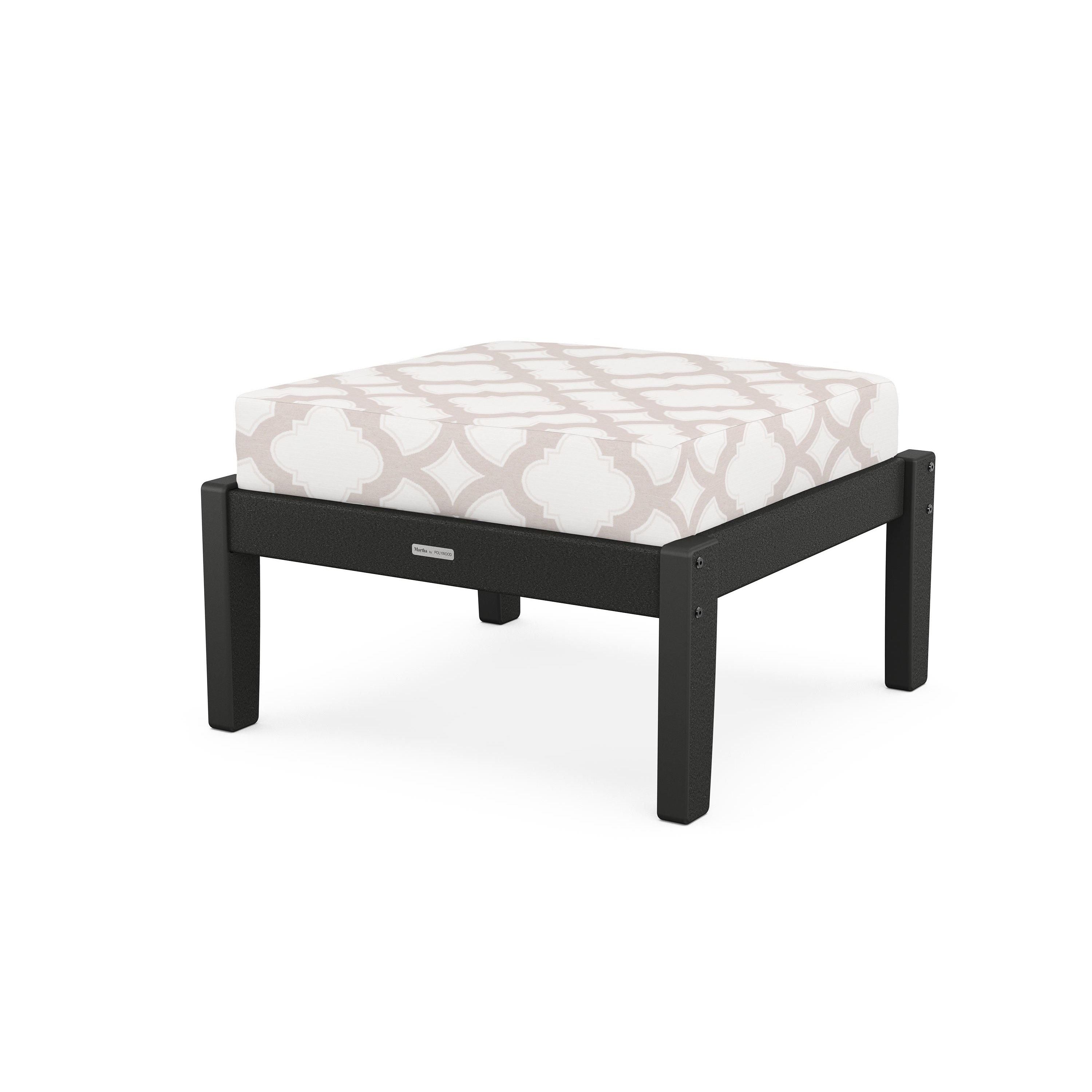 Chinoiserie Deep Seating Ottoman