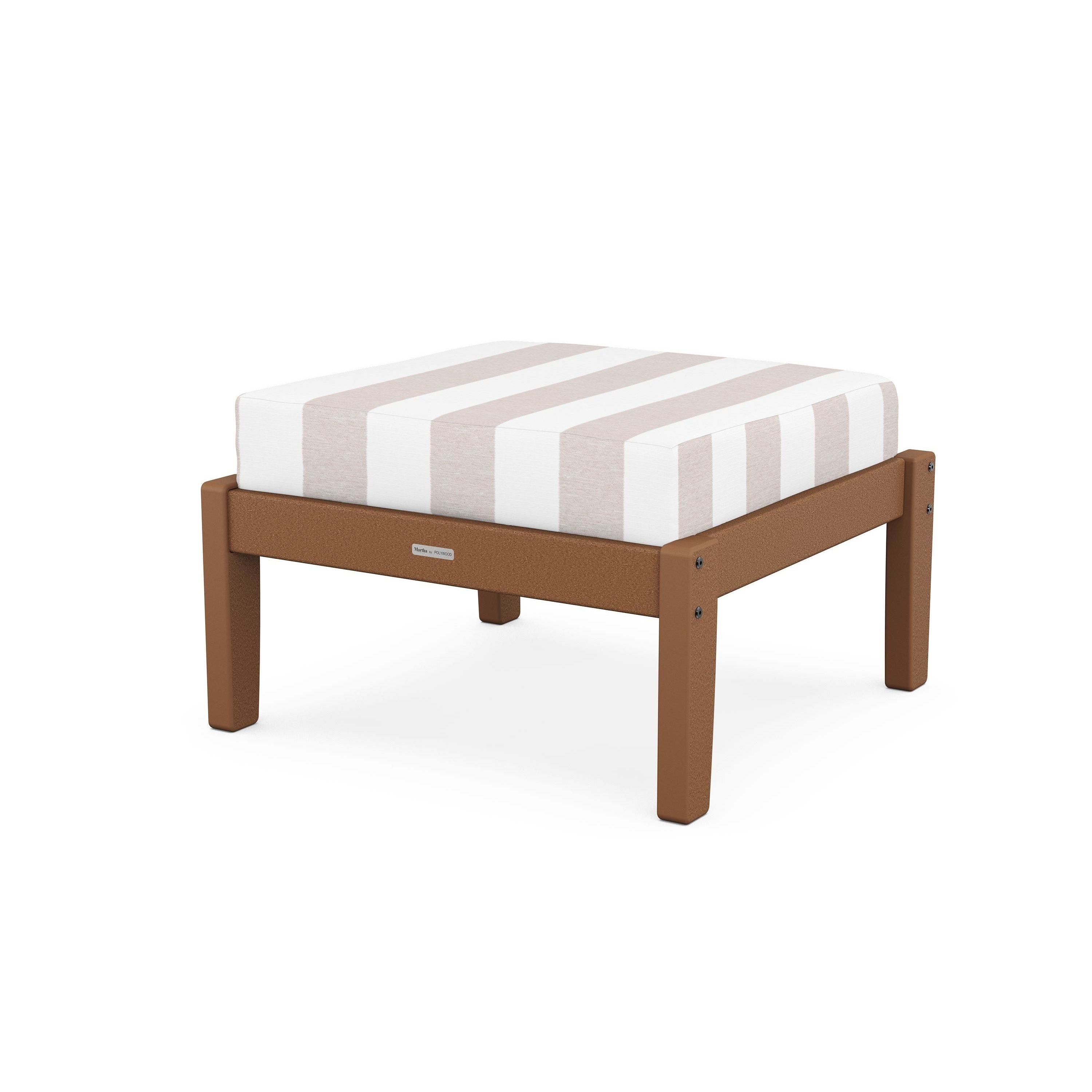 Chinoiserie Deep Seating Ottoman