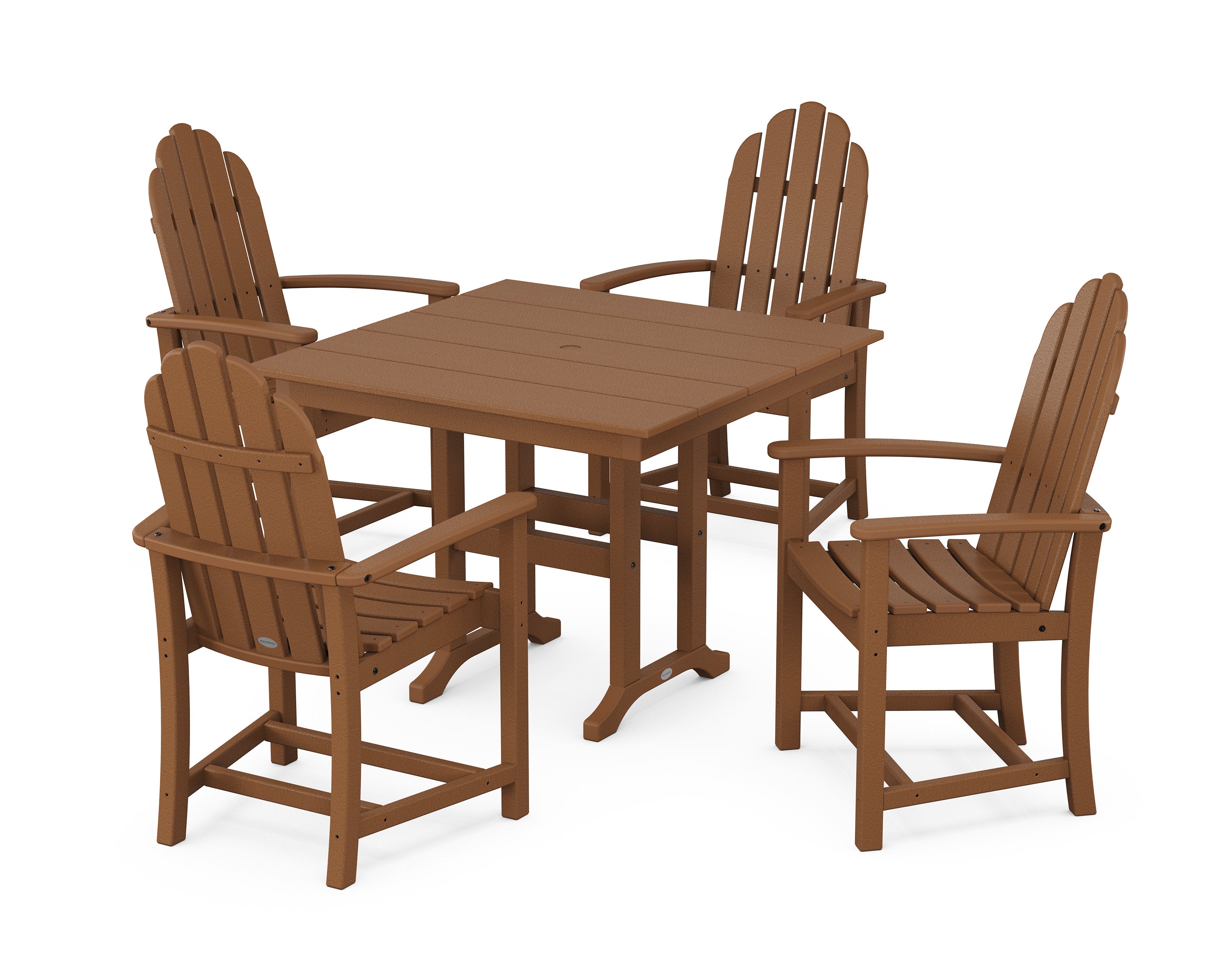 Classic Adirondack 5-Piece Farmhouse Dining Set