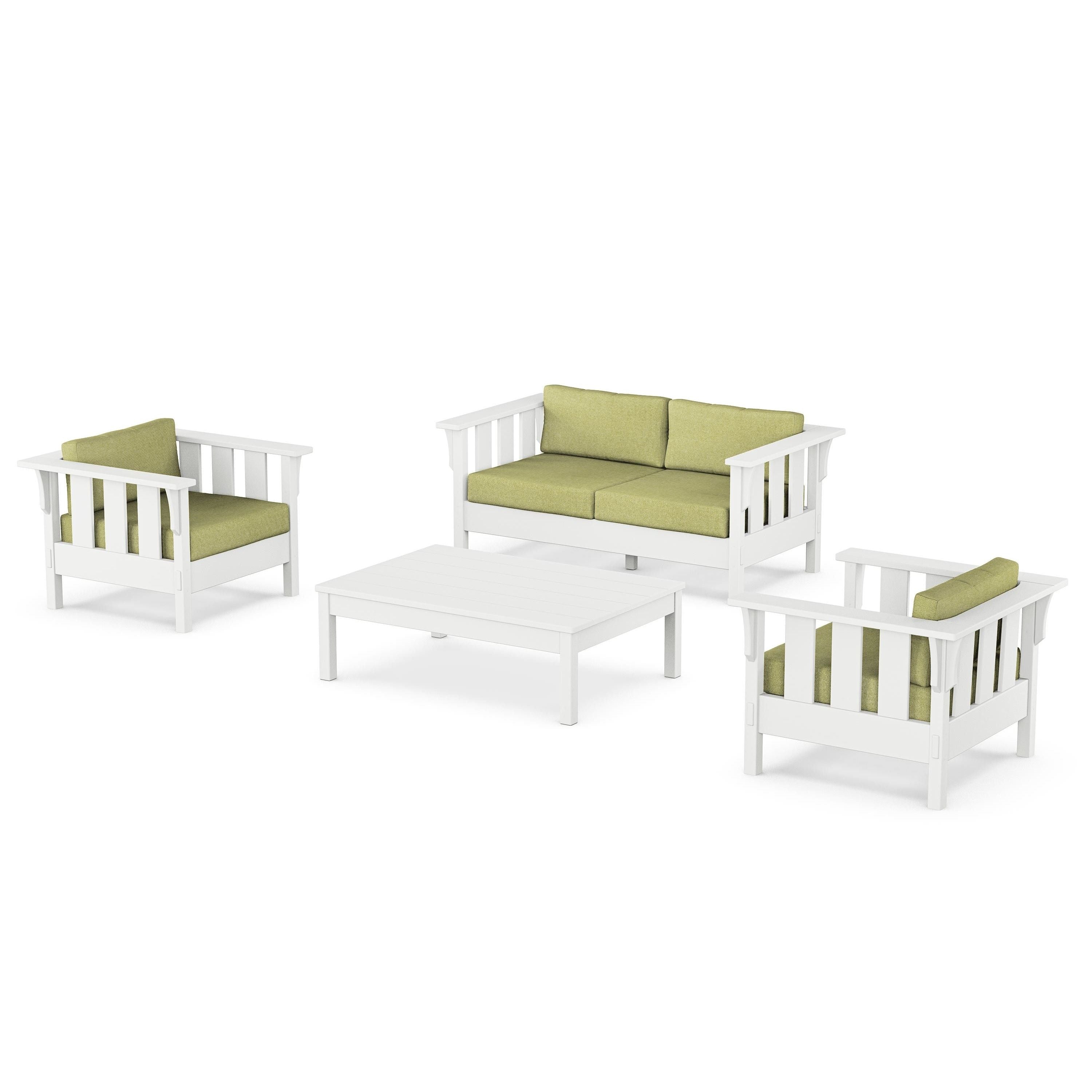 Acadia 4-Piece Deep Seating Set with Loveseat