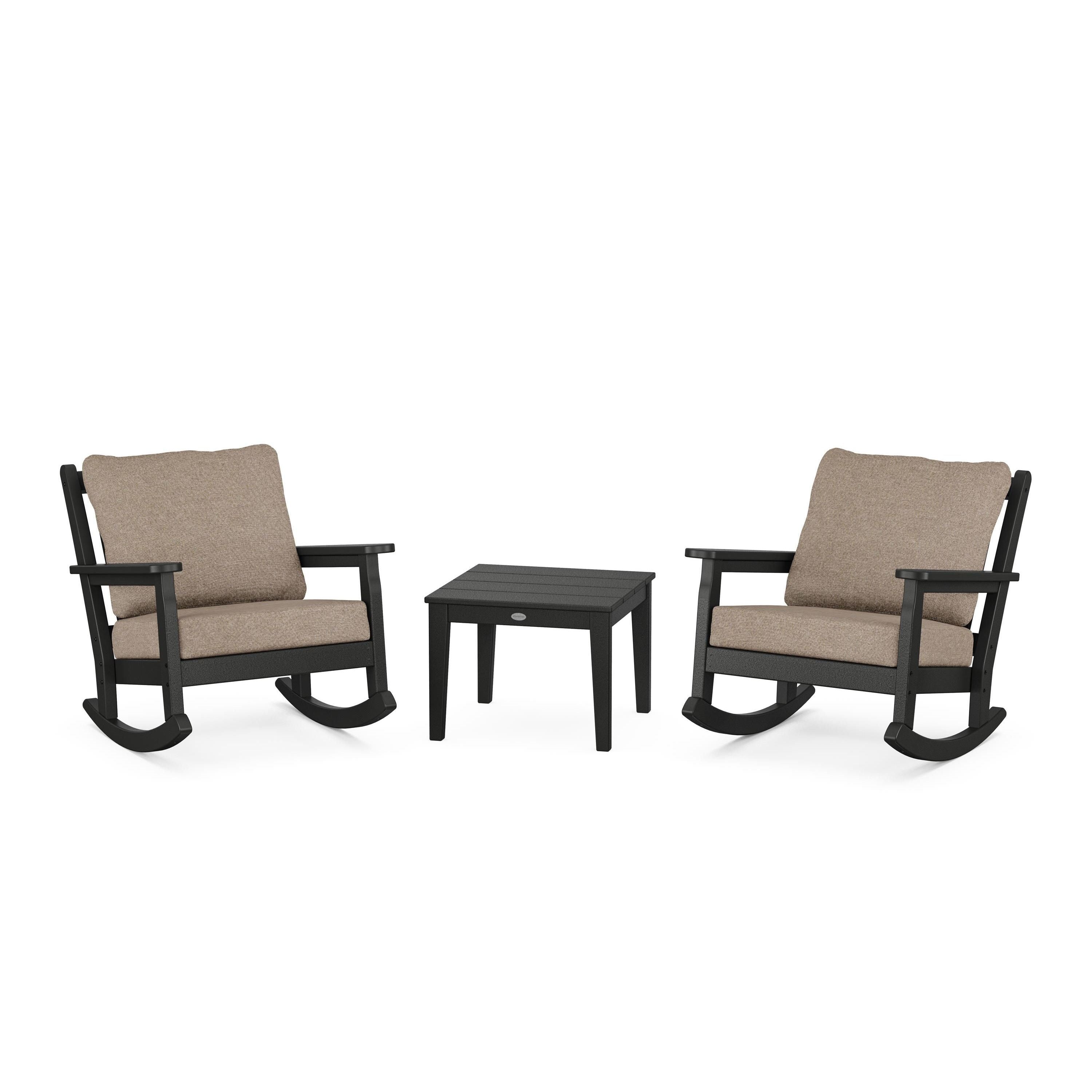 Chippendale 3-Piece Deep Seating Rocker Set