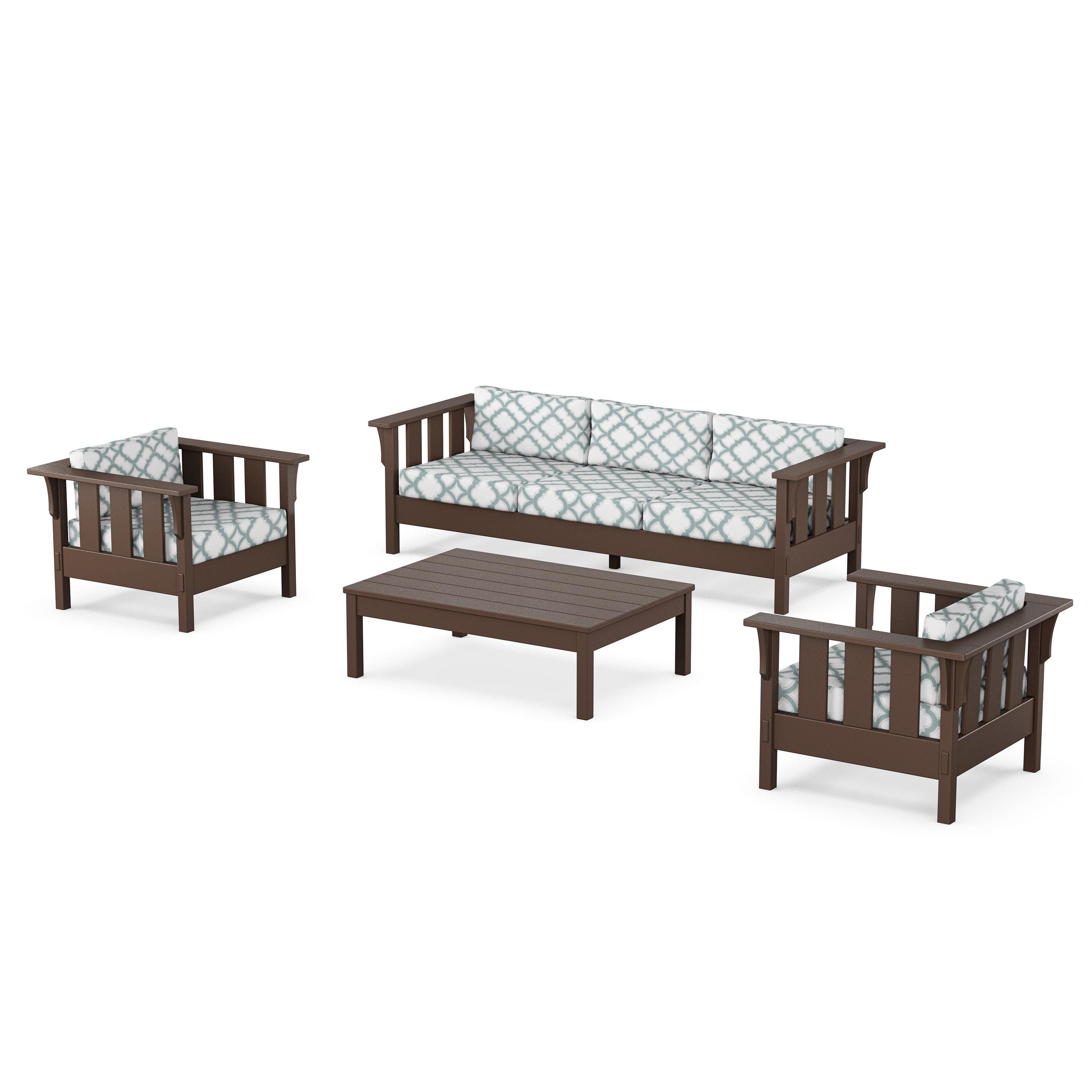 Acadia 4-Piece Deep Seating Set with Sofa