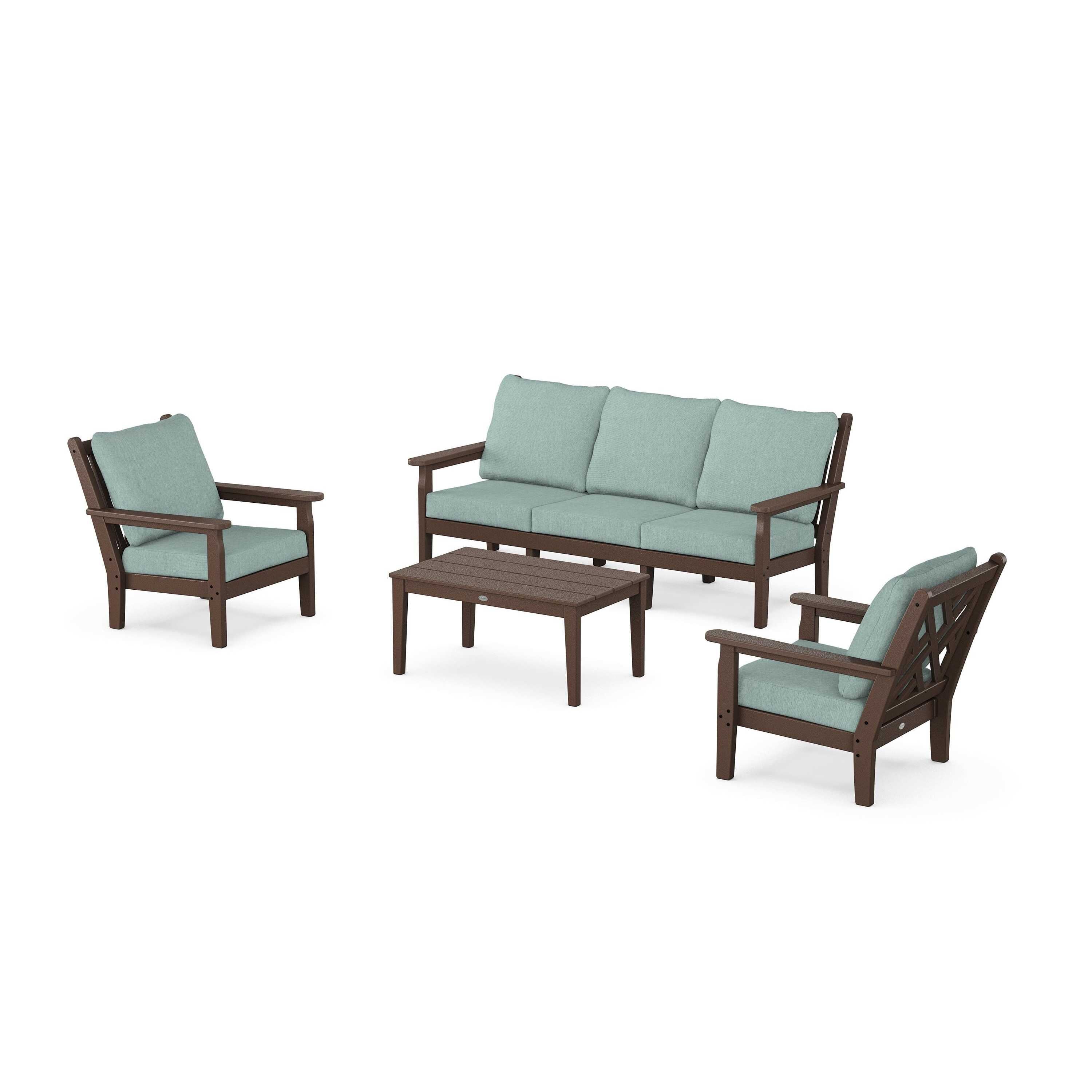 Chippendale 4-Piece Deep Seating Set with Sofa